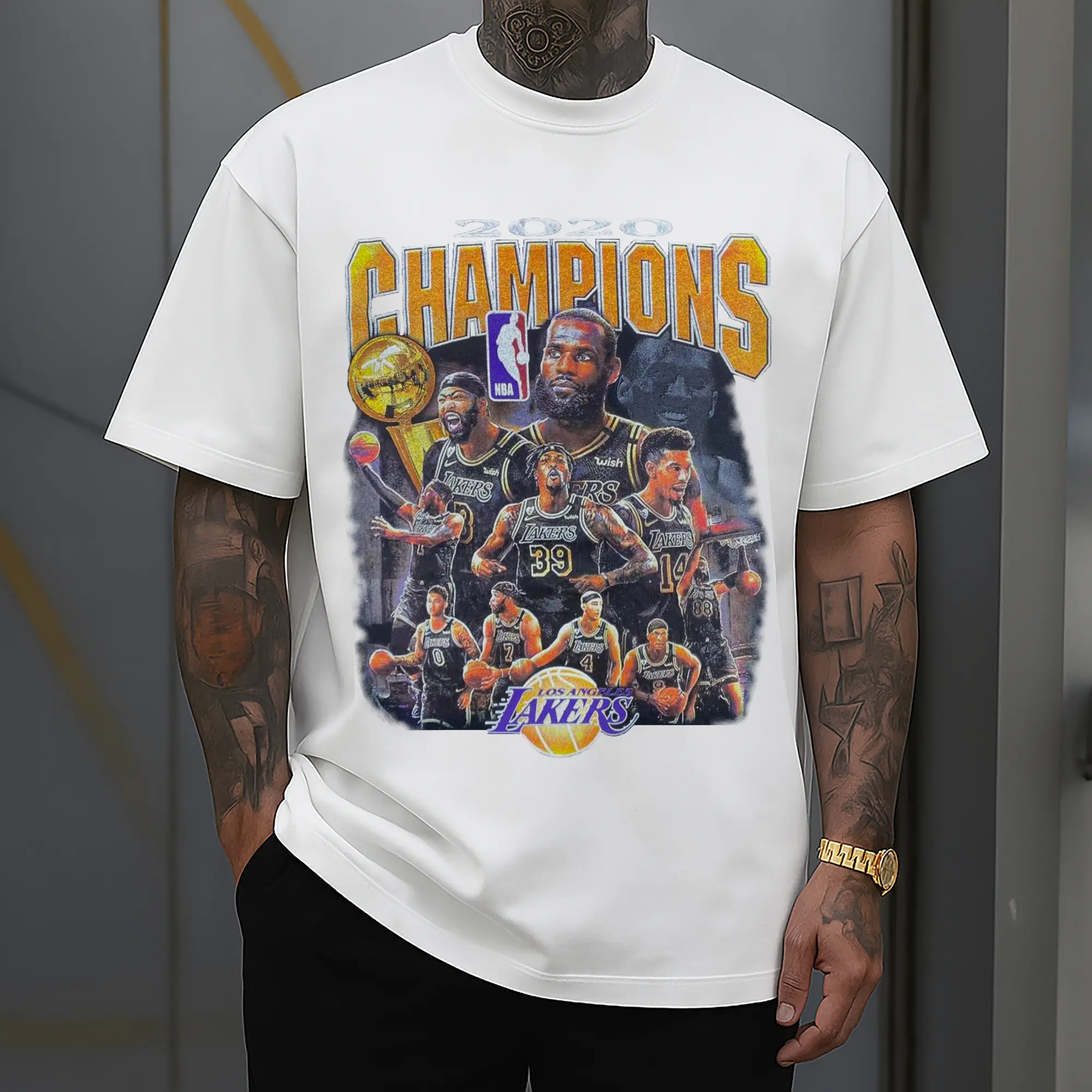 2020 NBA Champions LeBron James Lakers Limited Edition Shirt