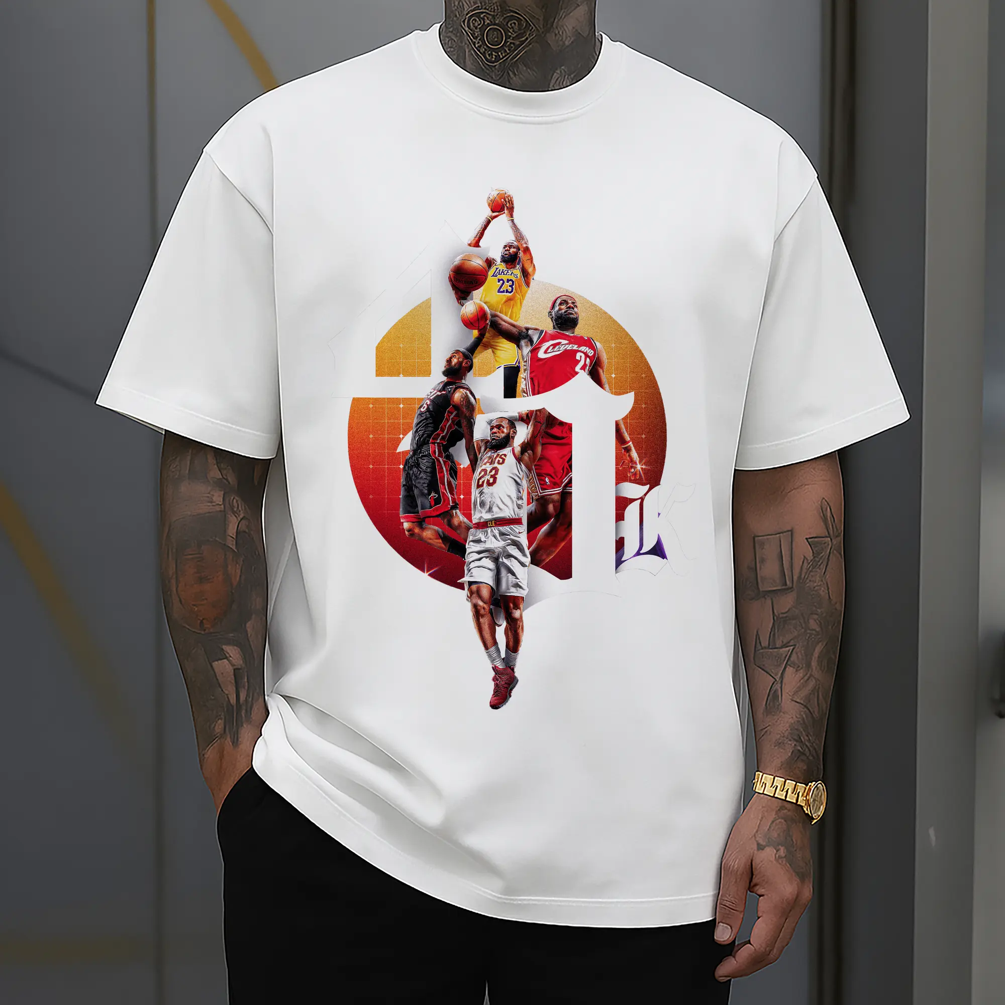 LeBron James 4 teams achieved 40,000 points Shirt