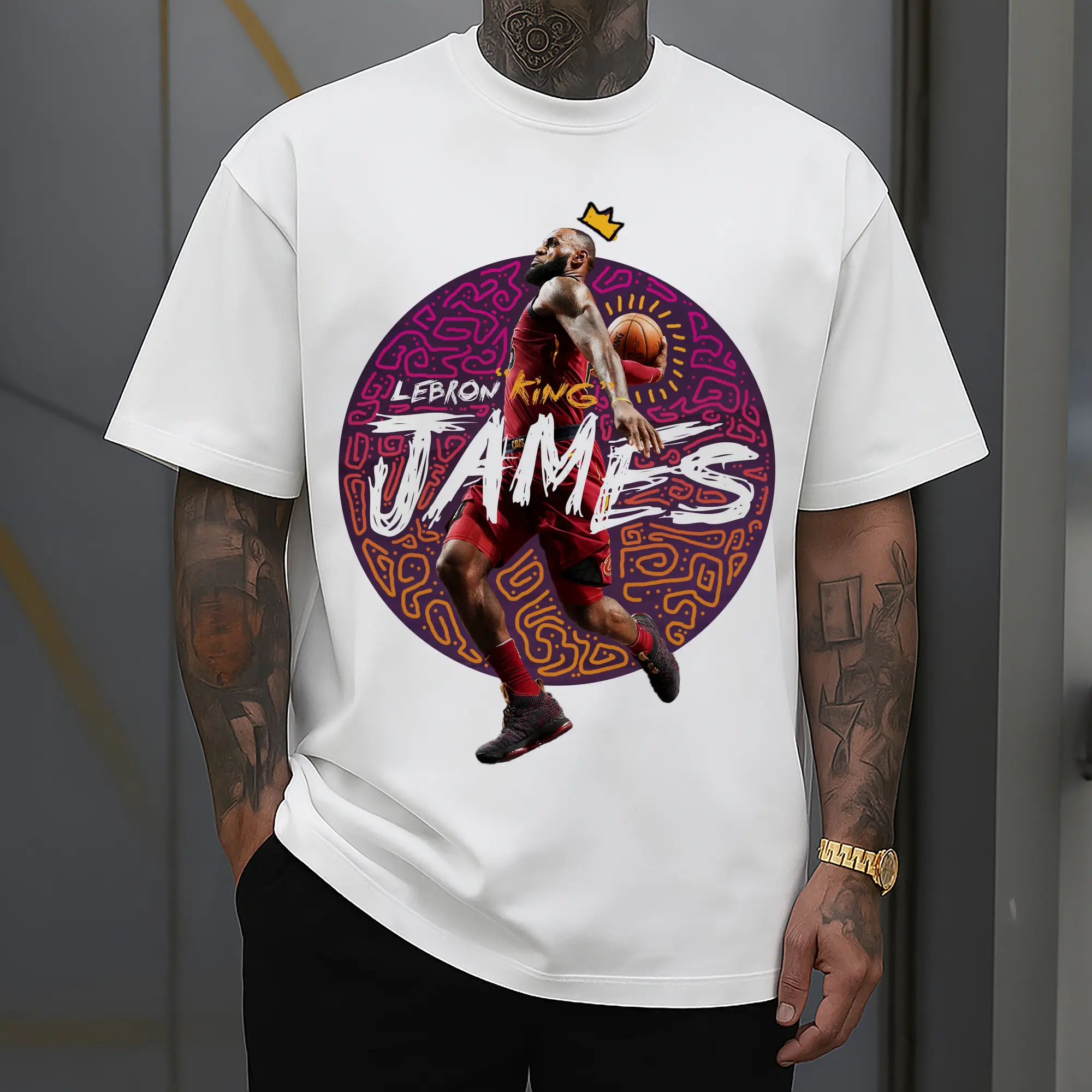 Cleveland King LeBron Dunk Shirt