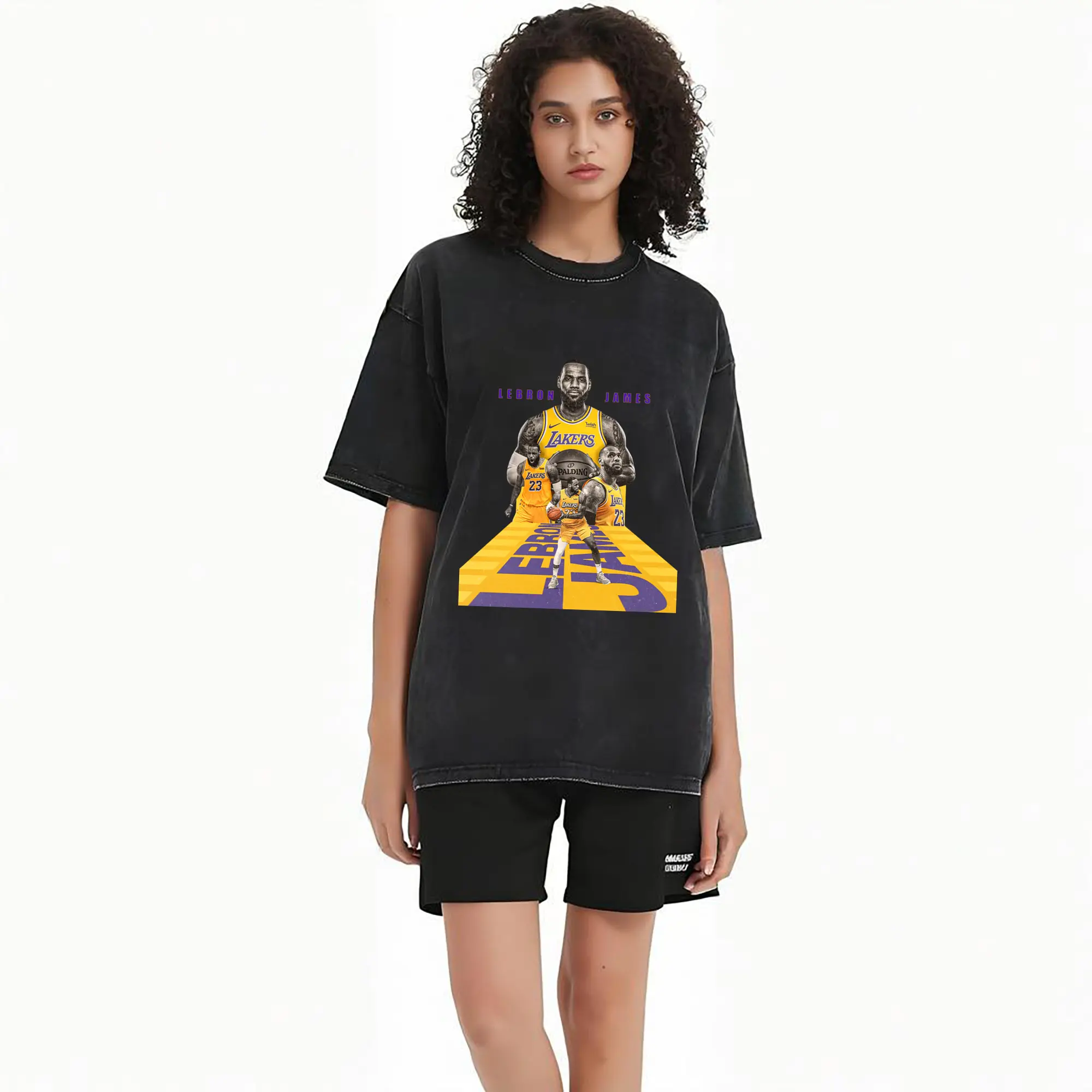 LeBron James #23 Lakers Shirt                    rs Tunnel