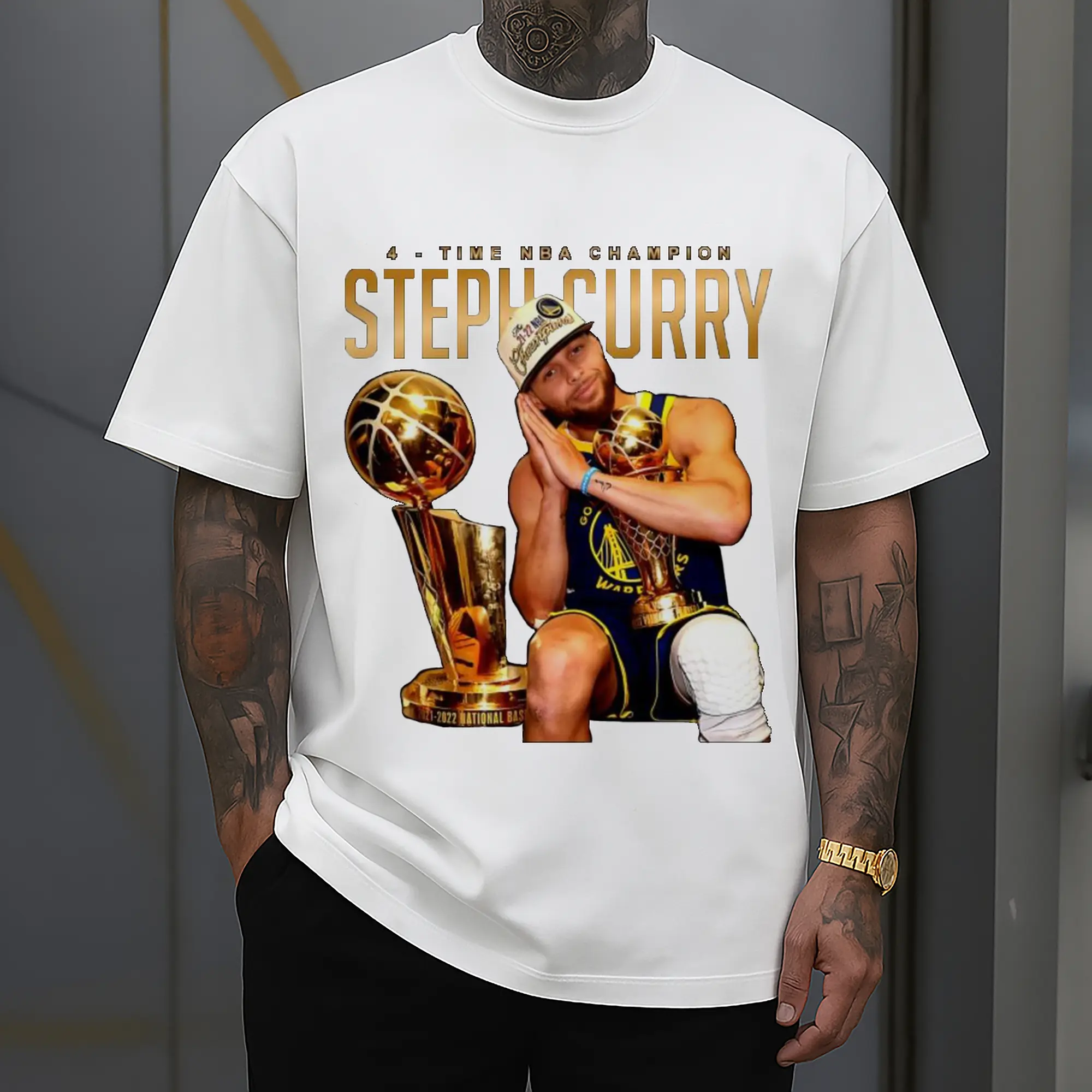 Stephen Curry 4-Time NBA Champion Shirt