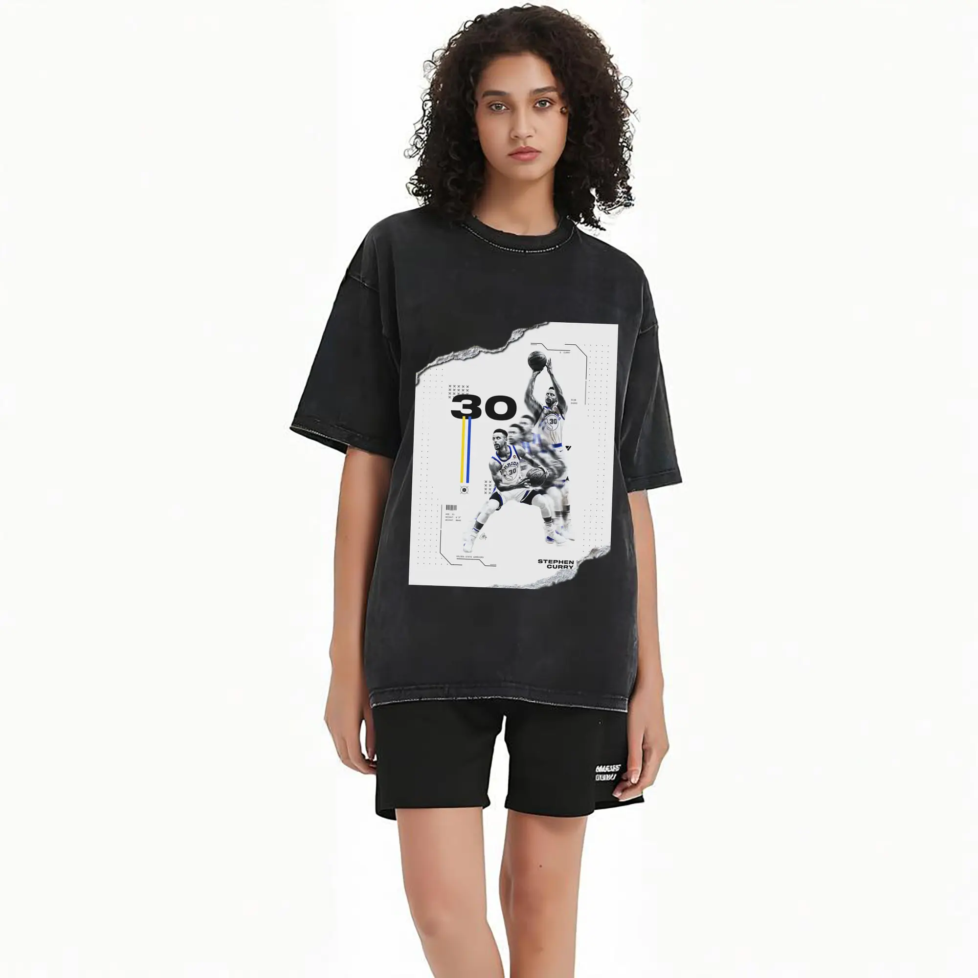 Stephen Curry #30 Shred Art Shirt