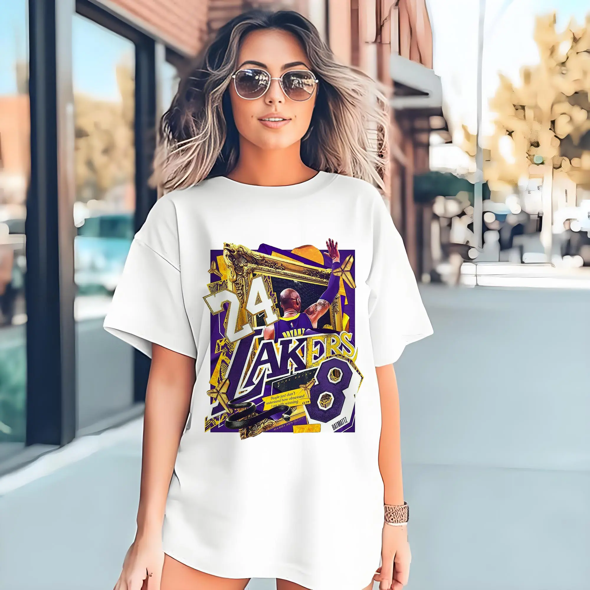 Kobe Bryant Lakers 24 & 8 Mamba Mentality Shirt