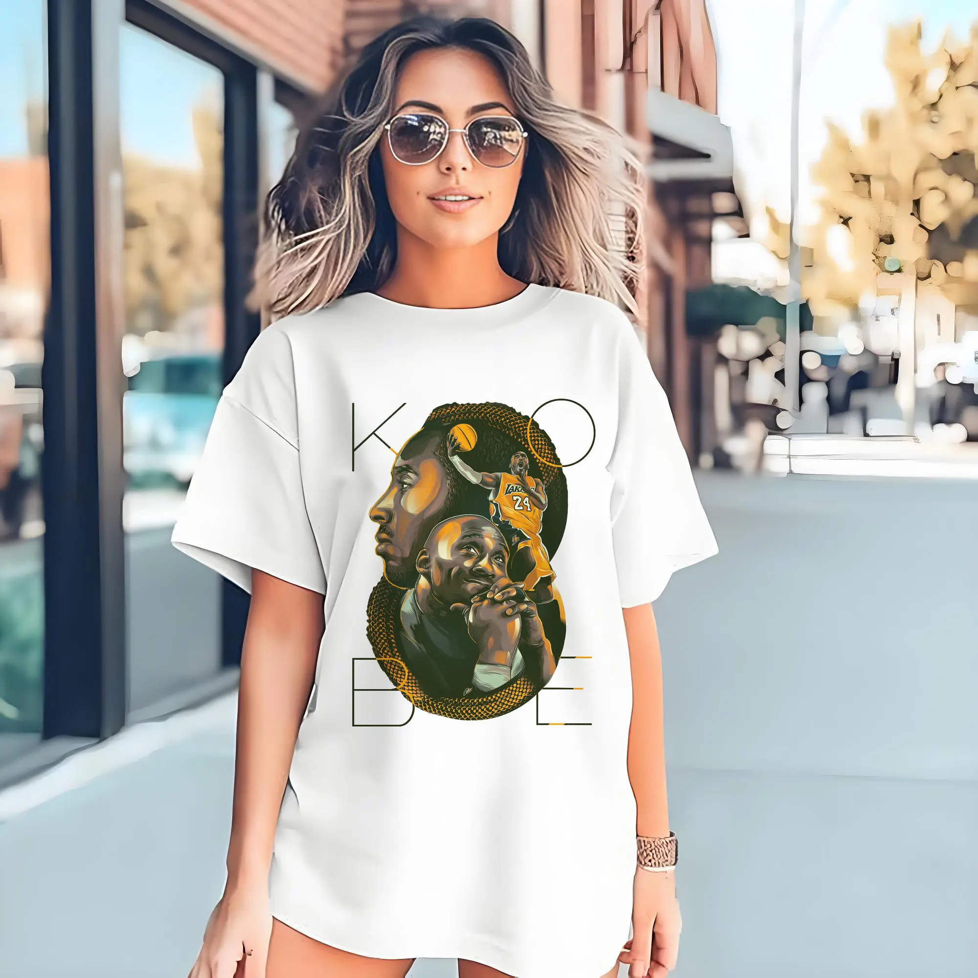 Kobe Bryant “Mamba Mentality” Tribute Shirt