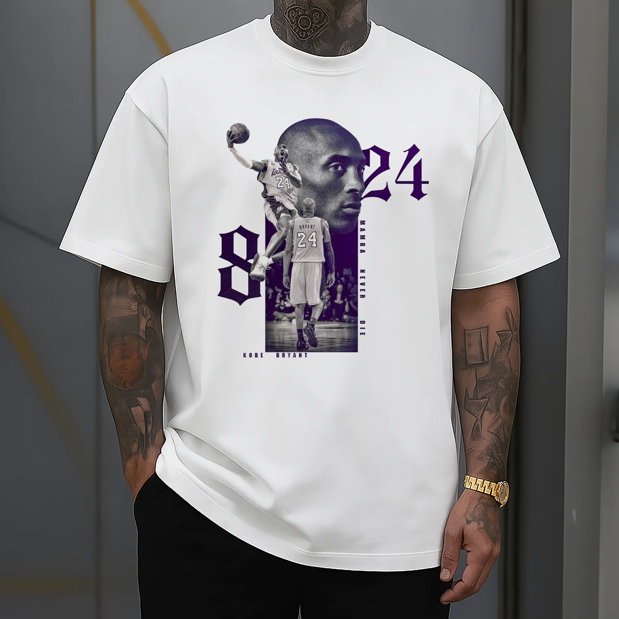 Kobe Bryant Mamba Never Die Memorial Shirt
