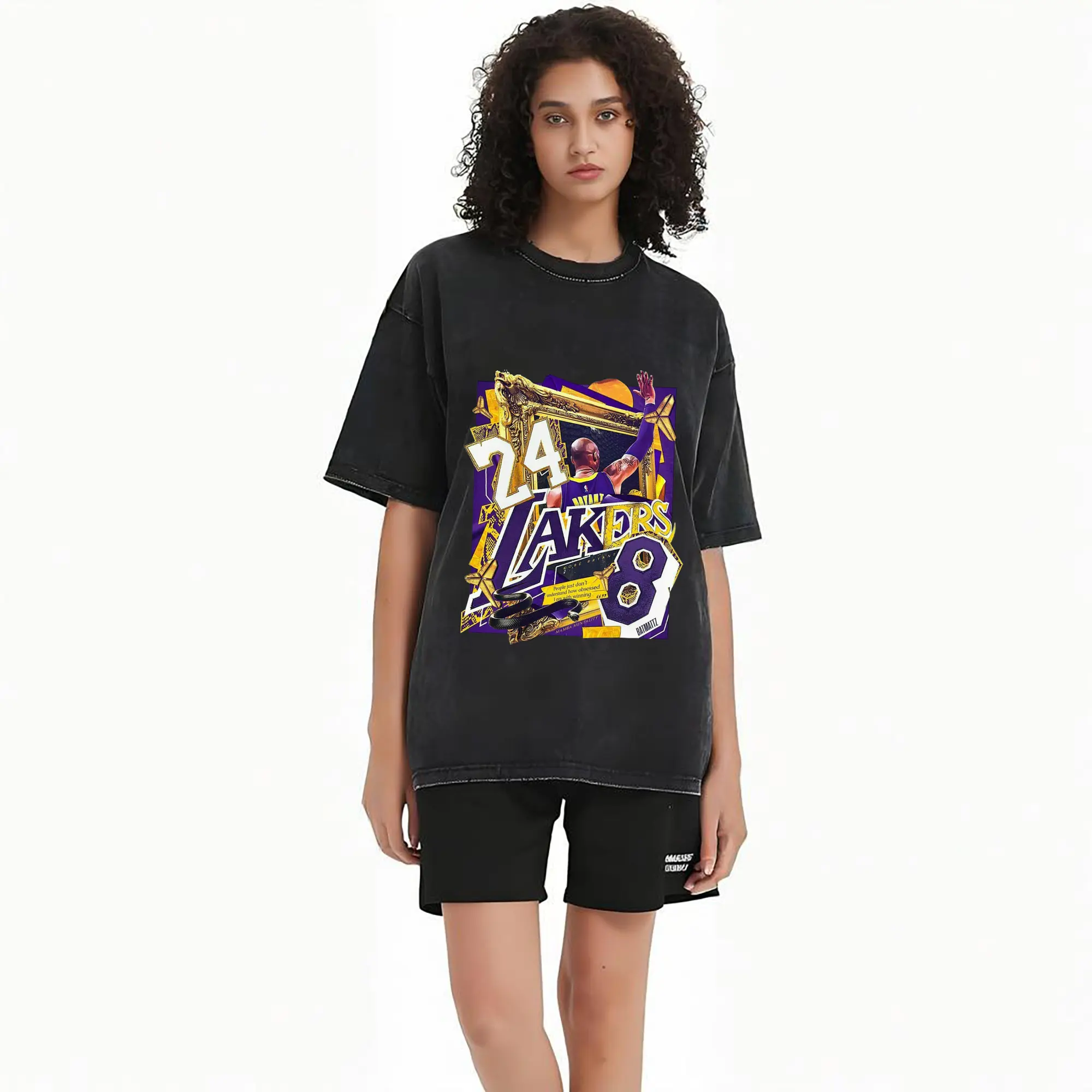 Kobe Bryant Lakers 24 & 8 Mamba Mentality Shirt