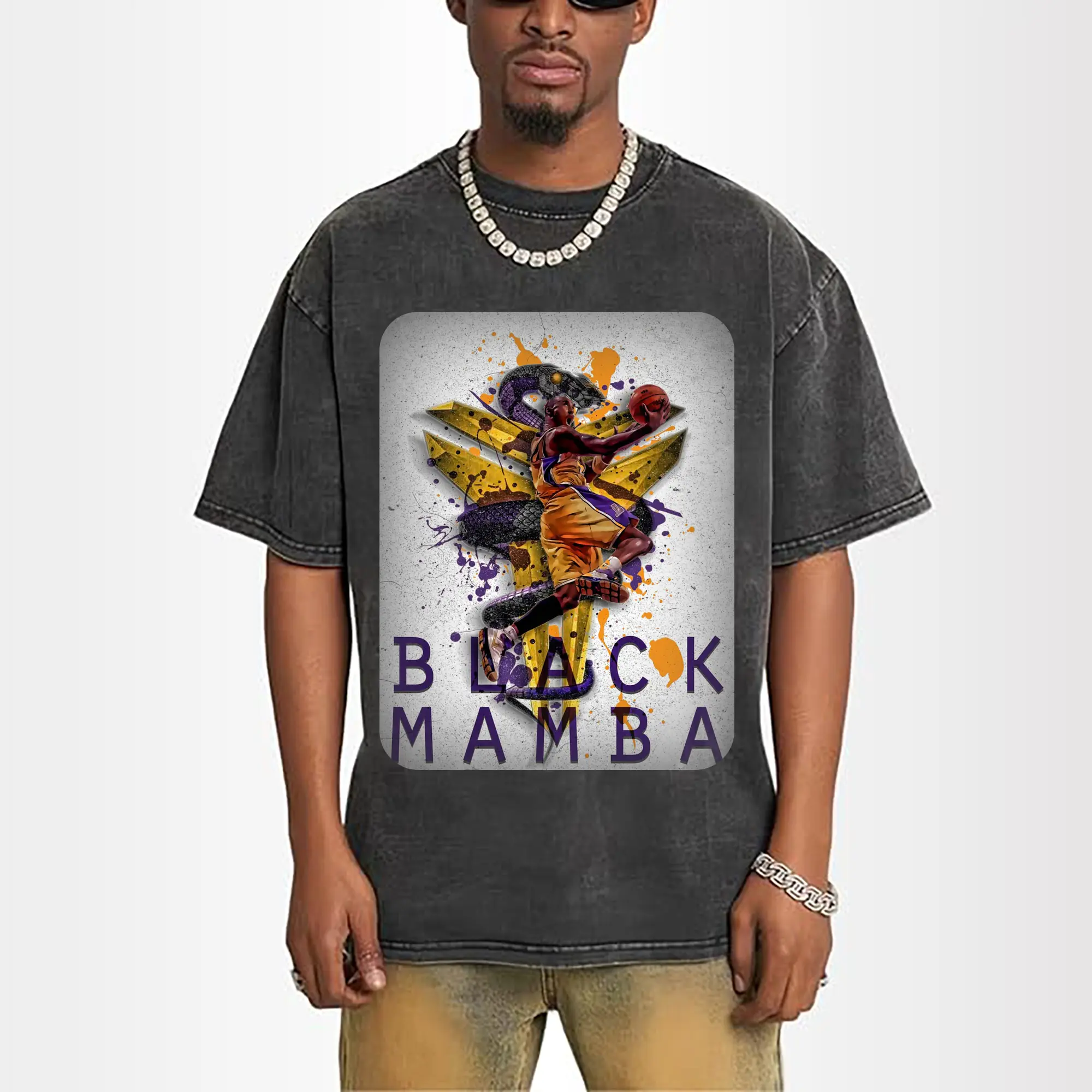 Black Mamba Logo Kobe Bryant Shirt