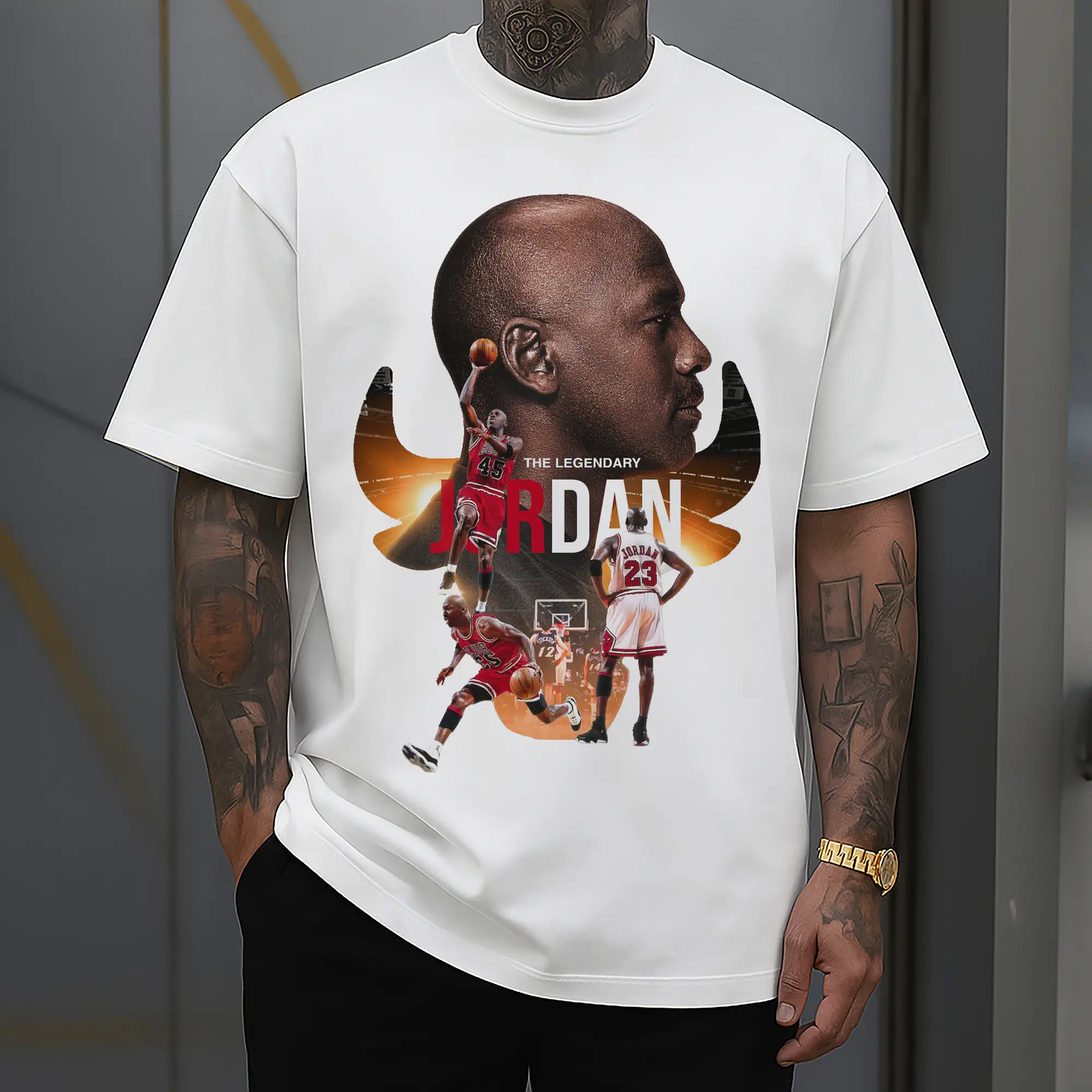 Legendary Michael Jordan Tribute Shirt Iconic Bulls 23