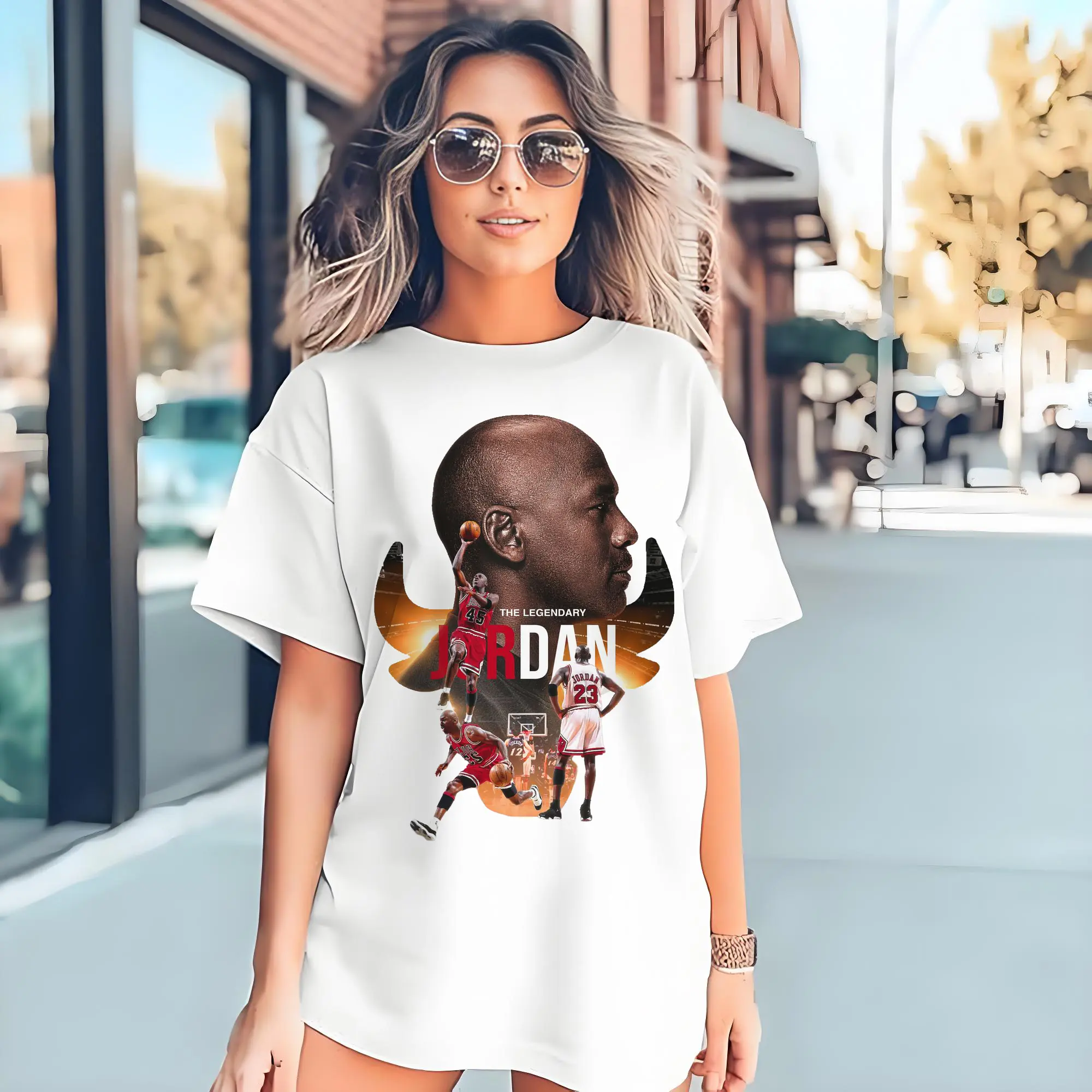 Legendary Michael Jordan Tribute Shirt Iconic Bulls 23