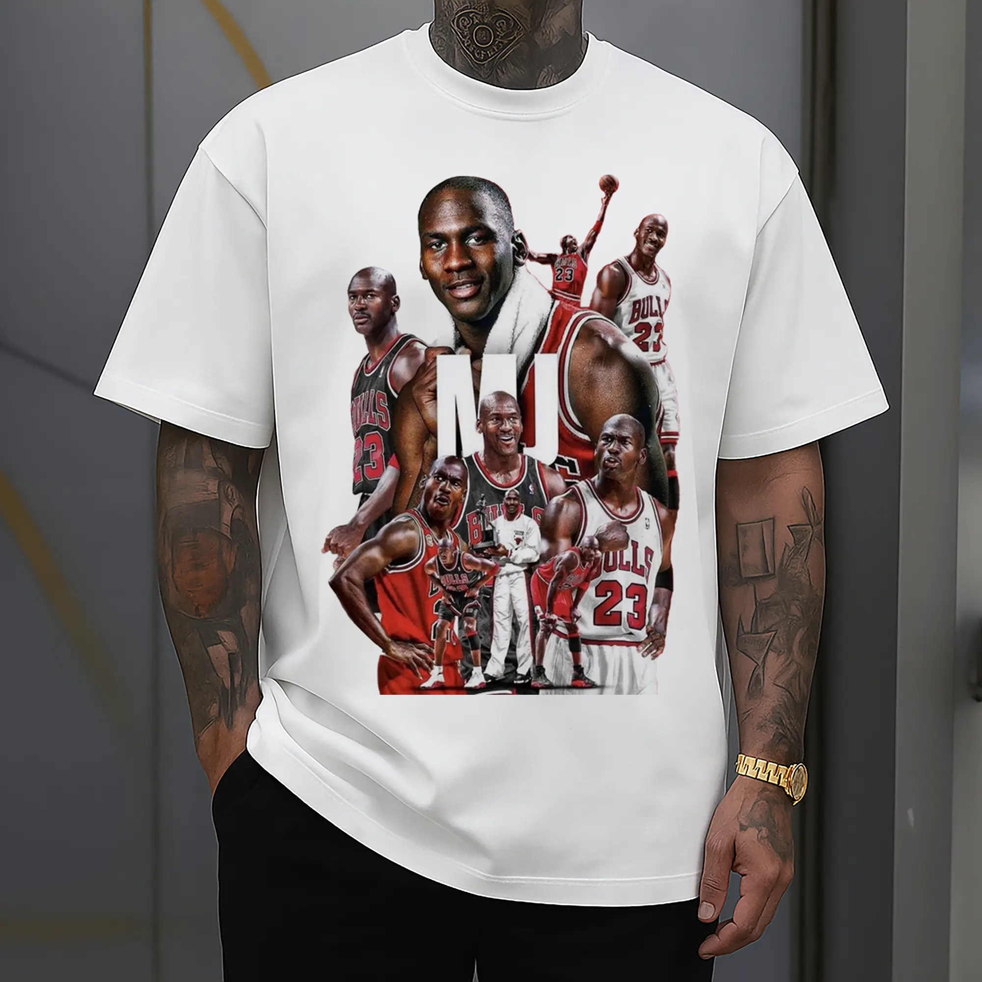 MJ Career Collage Tribute Shirt