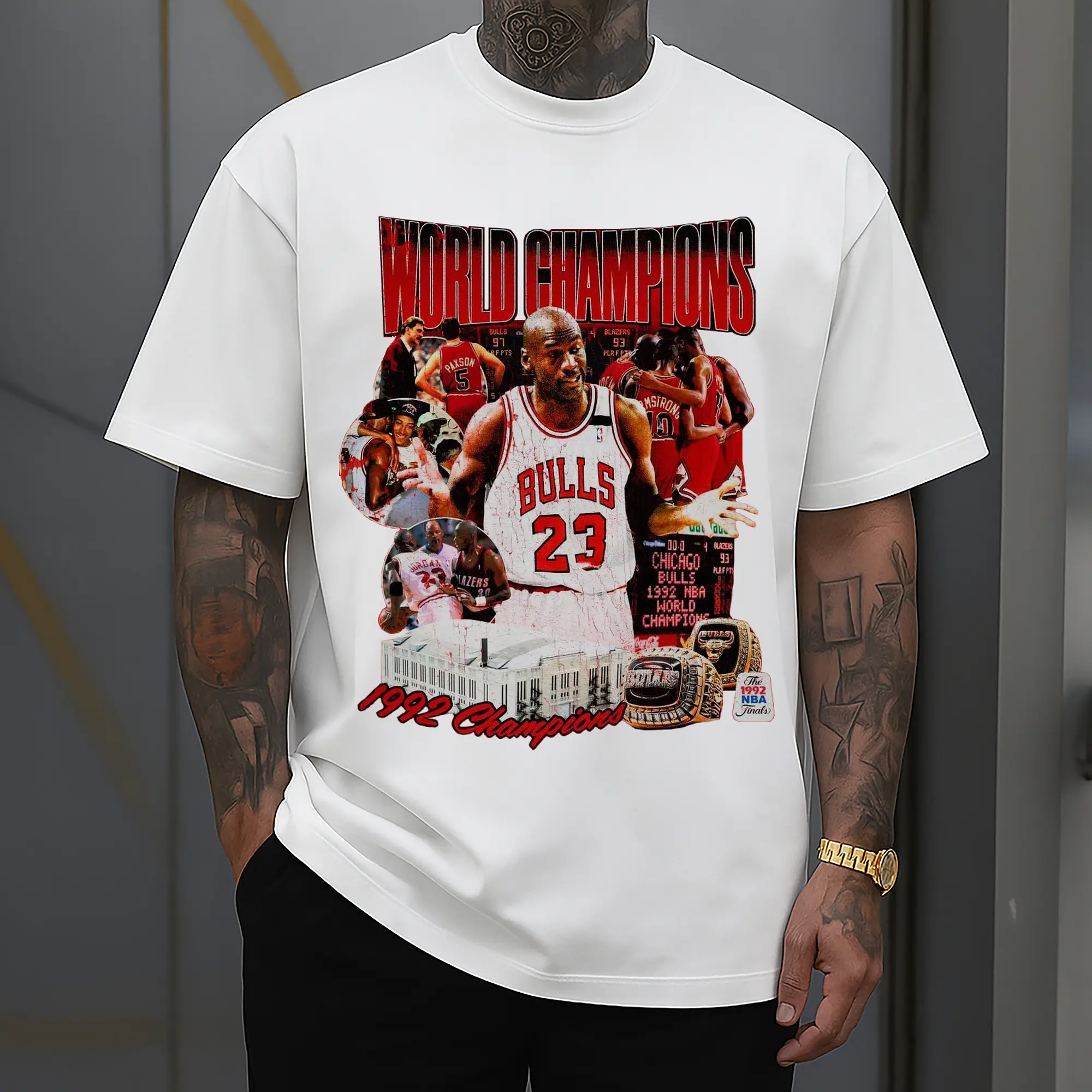 Michael Jordan 1992 NBA Finals Champion Shirt
