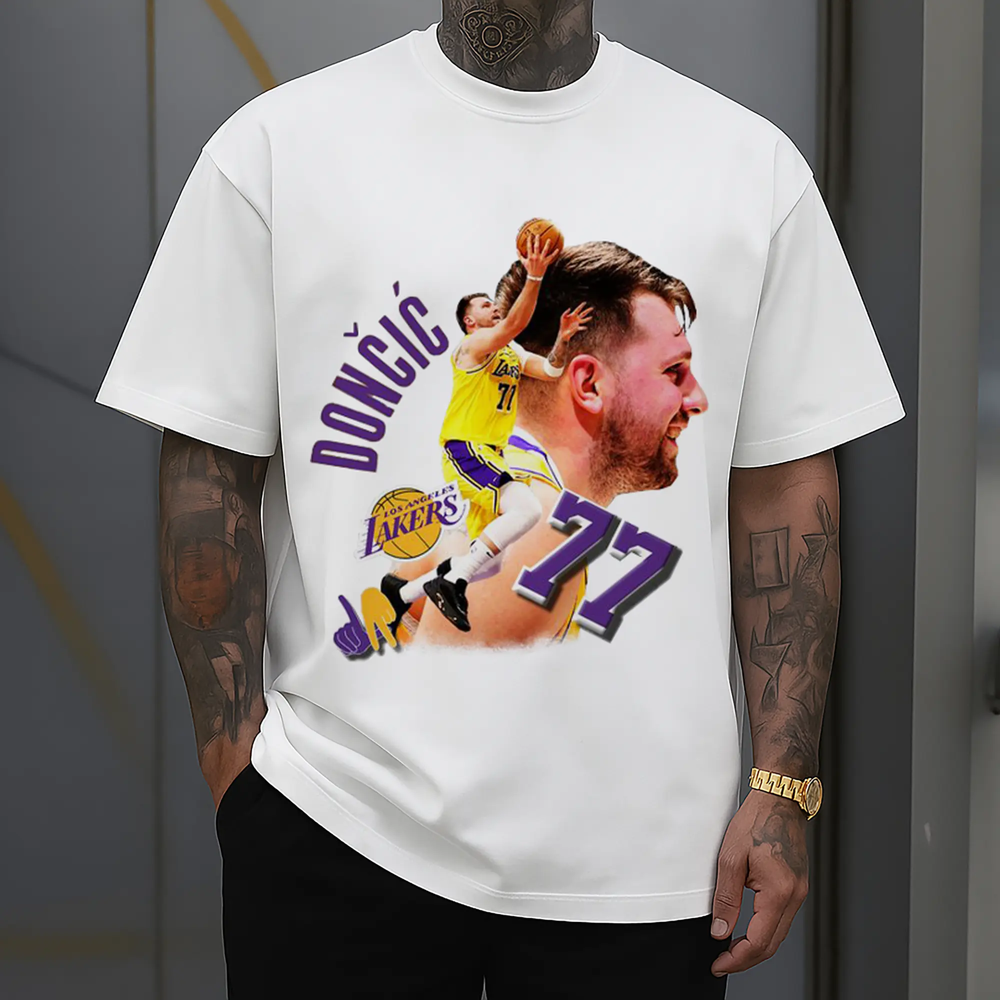 Lakers Luka’s Playmaking Shirt