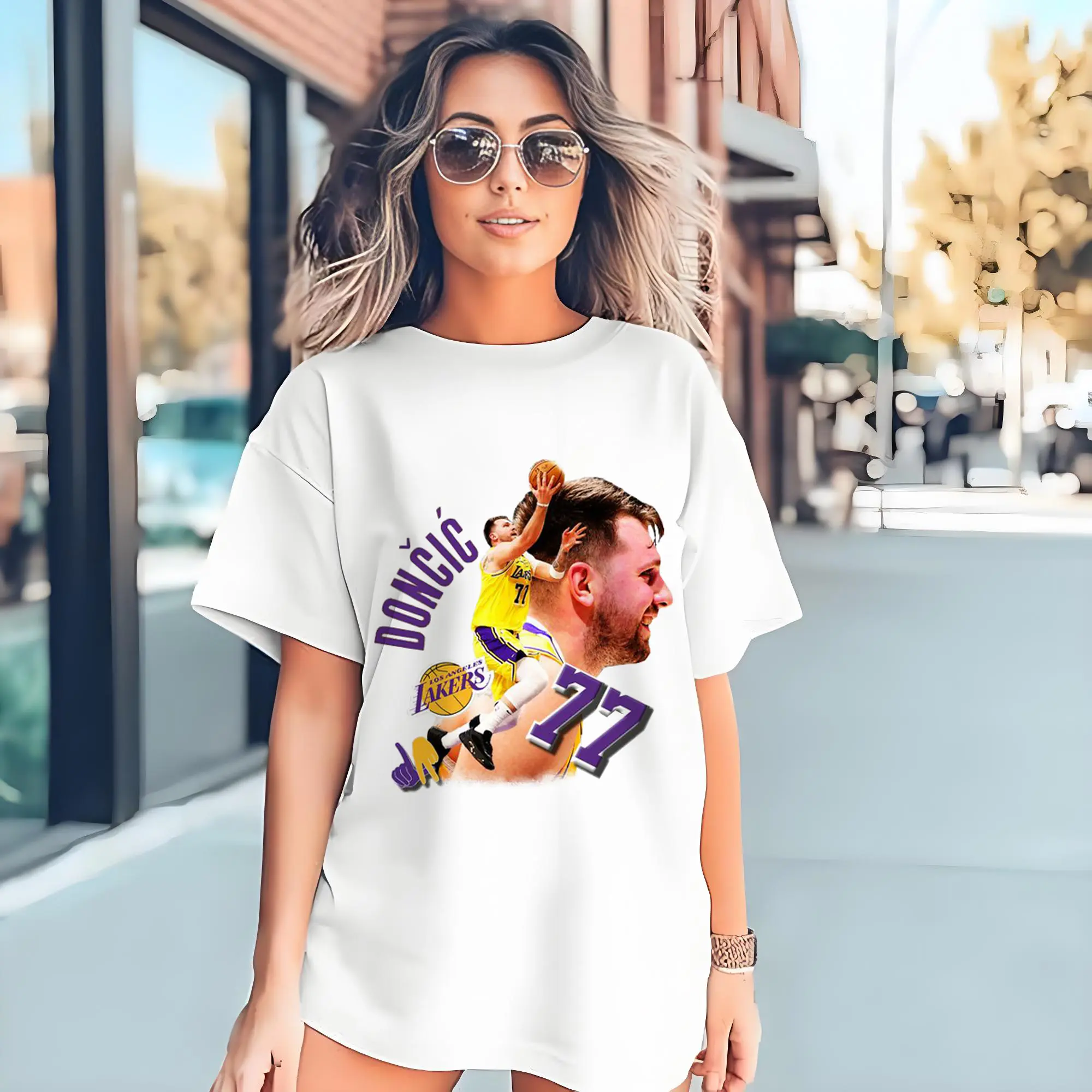 Lakers Luka’s Playmaking Shirt