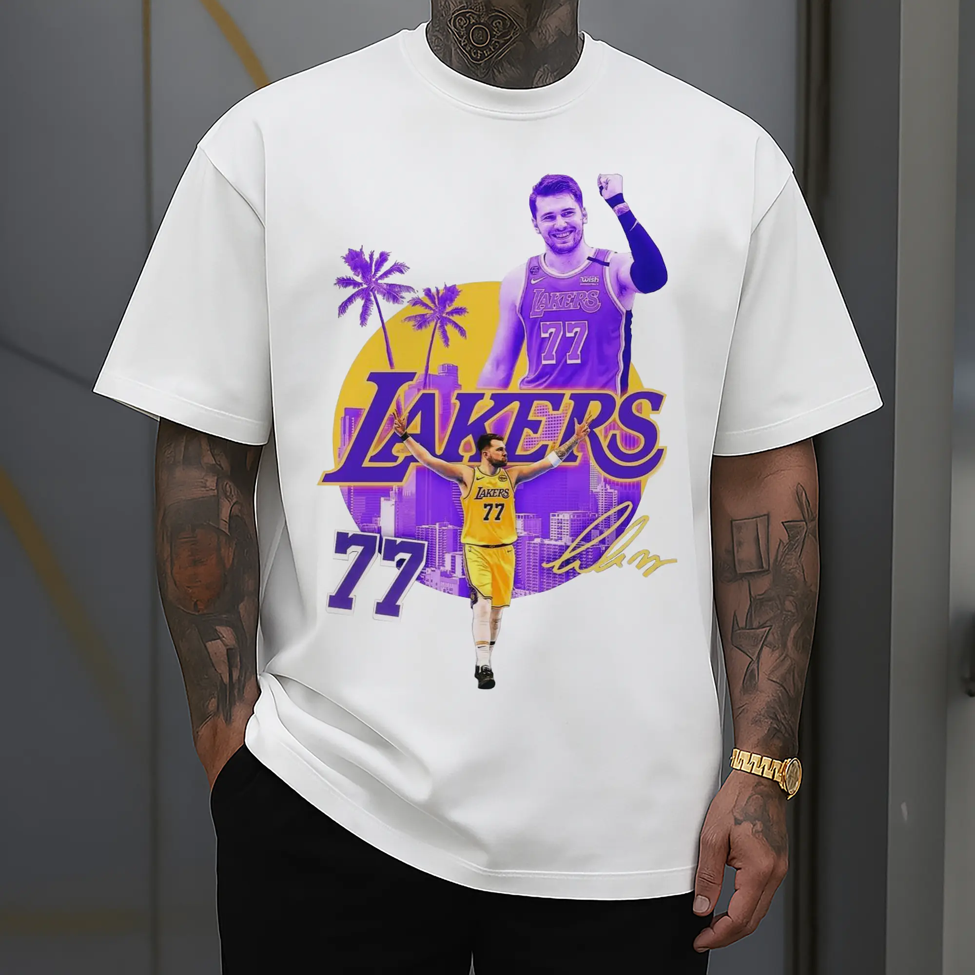 Luka Dončić Los Angeles City Shirt