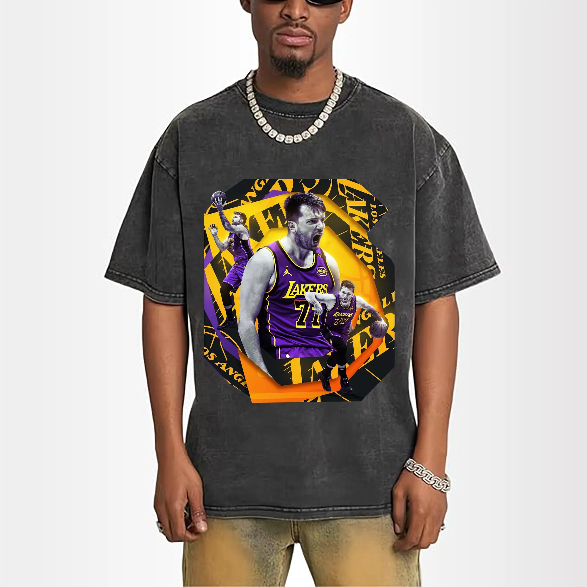 Luka Dončić Lakers Roses bloom Shirt