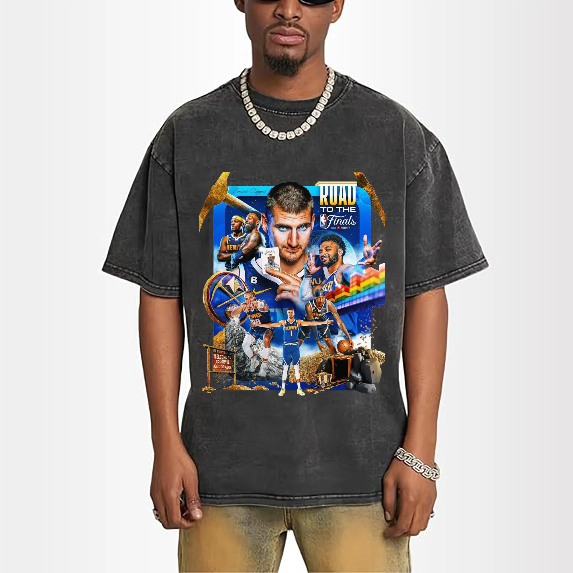 Nikola Jokić Denver Nuggets Road to the Finals Shirt