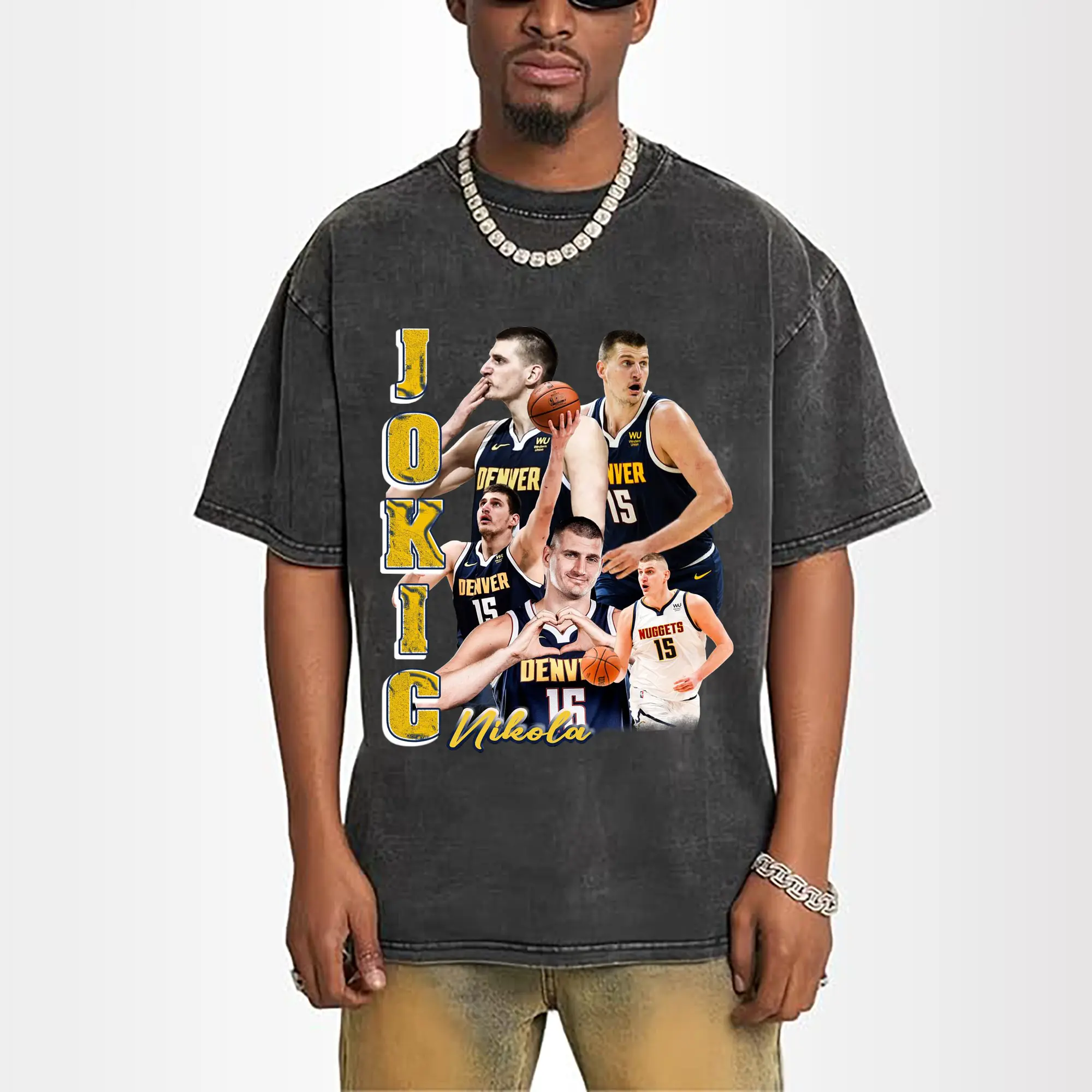 Nikola Jokić “Heart Hands” Tribute Shirt