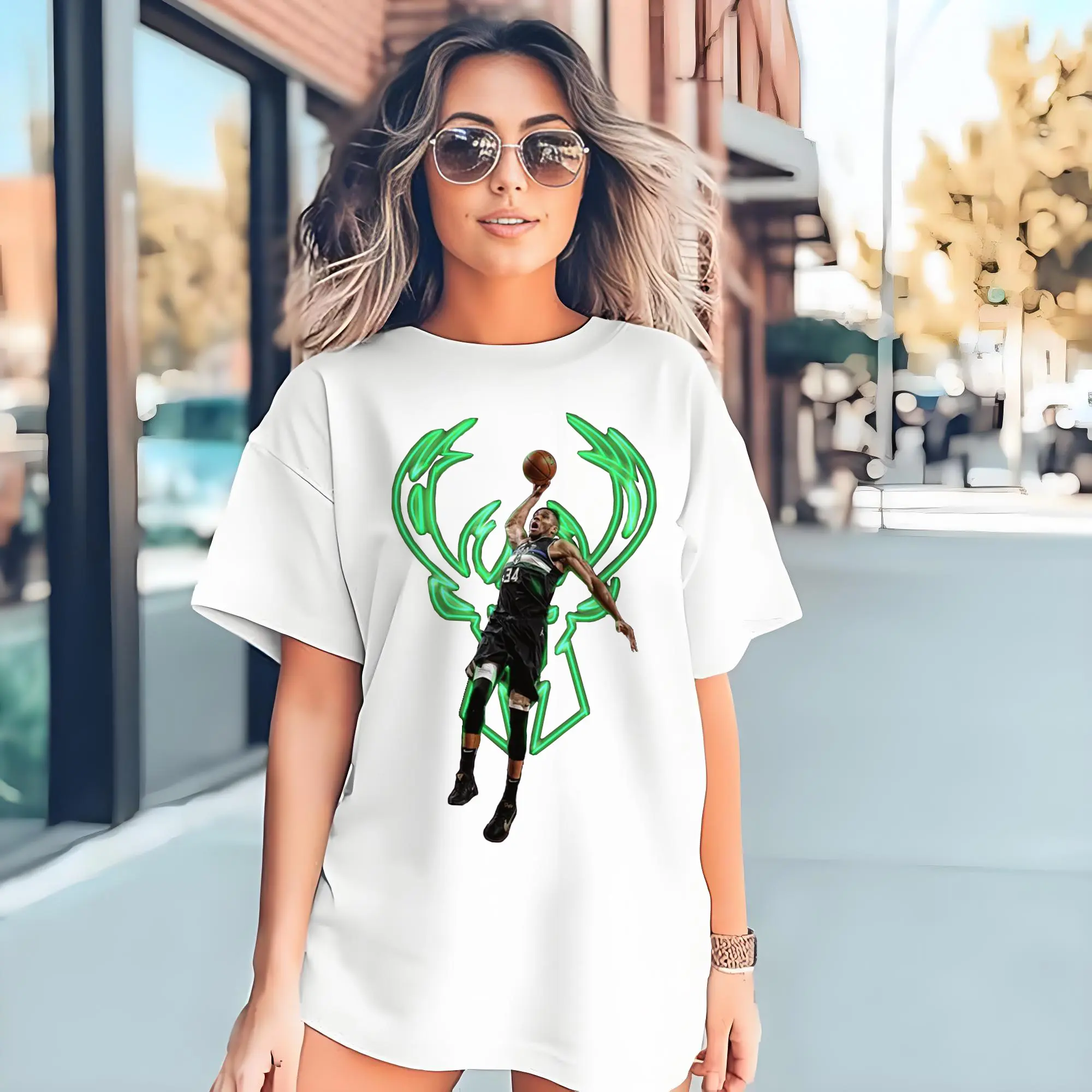 Giannis Antetokounmpo's slam dunk