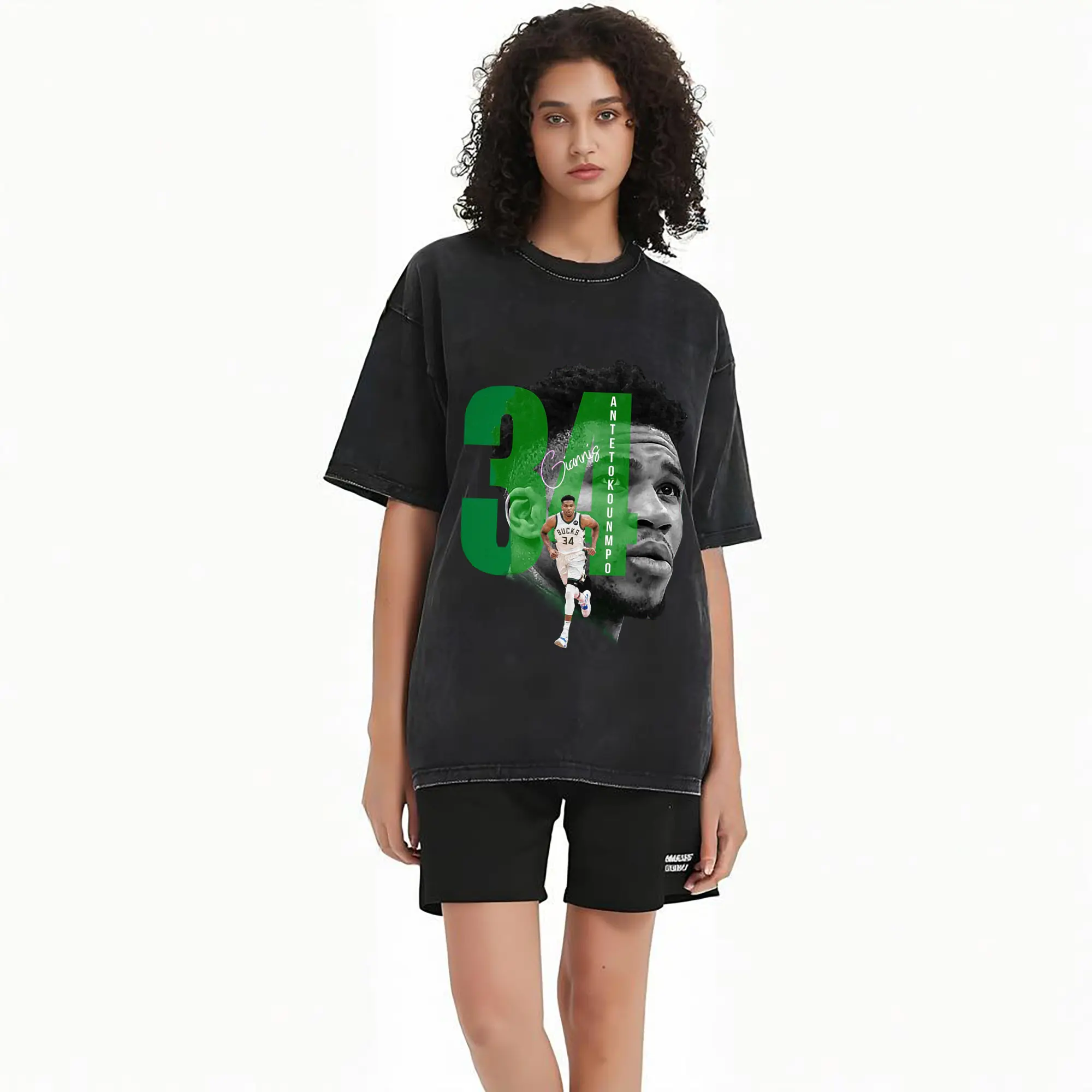 Giannis 34 Bucks Minimalist NBA Fan Shirt