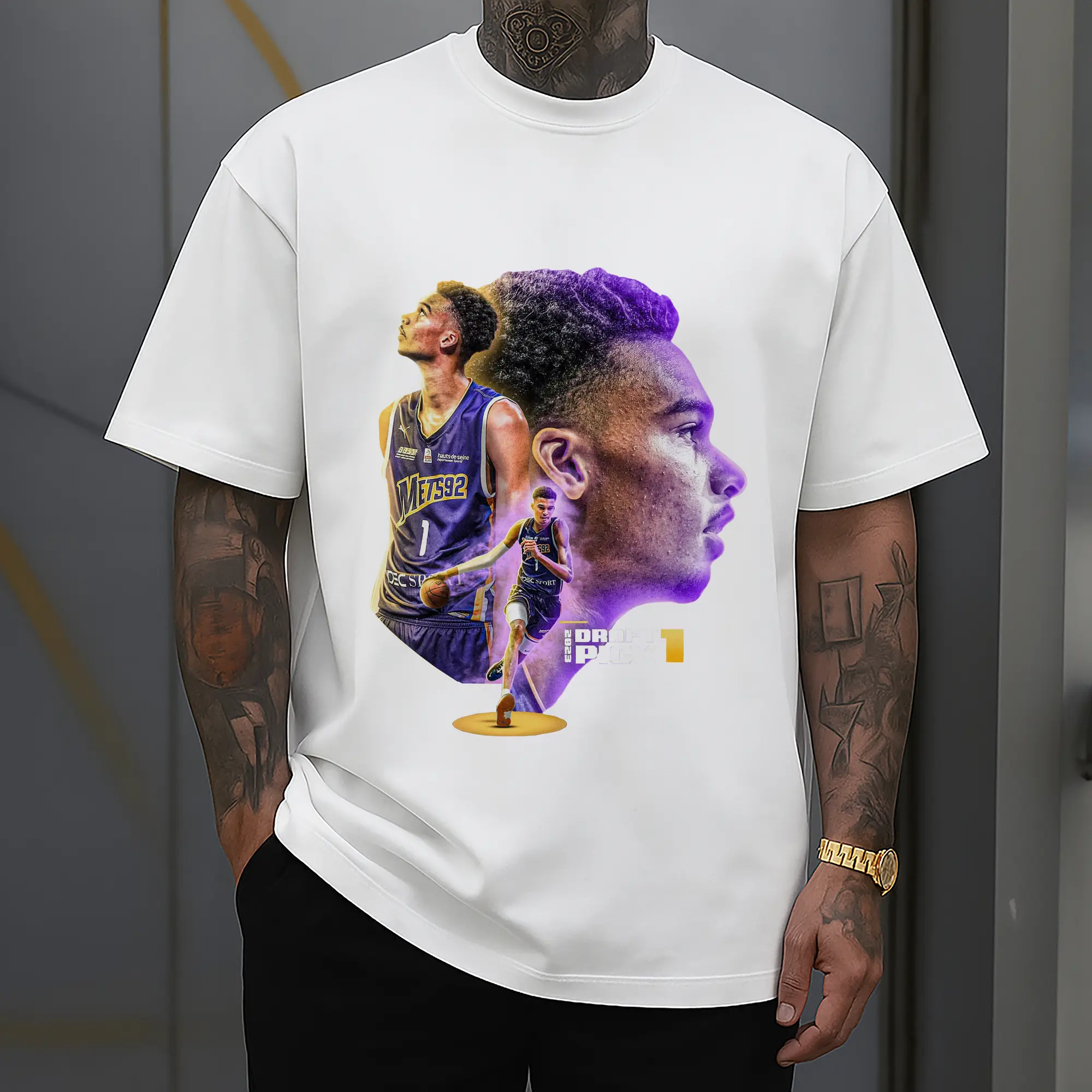 Victor Wembanyama Draft Day Shirt – 2023 No.1 Pick