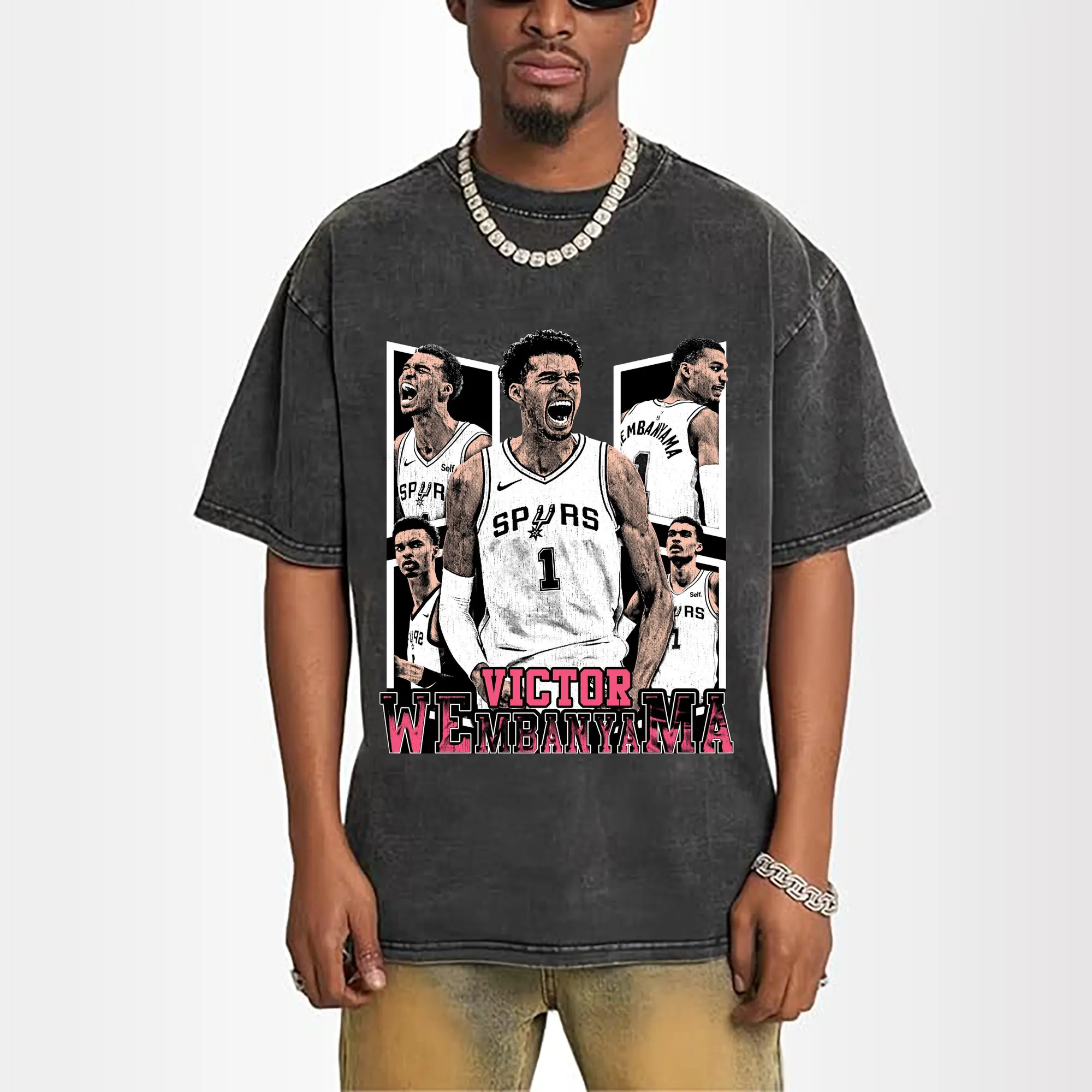 Victor Wembanyama “Roar Mode” Graphic Shirt