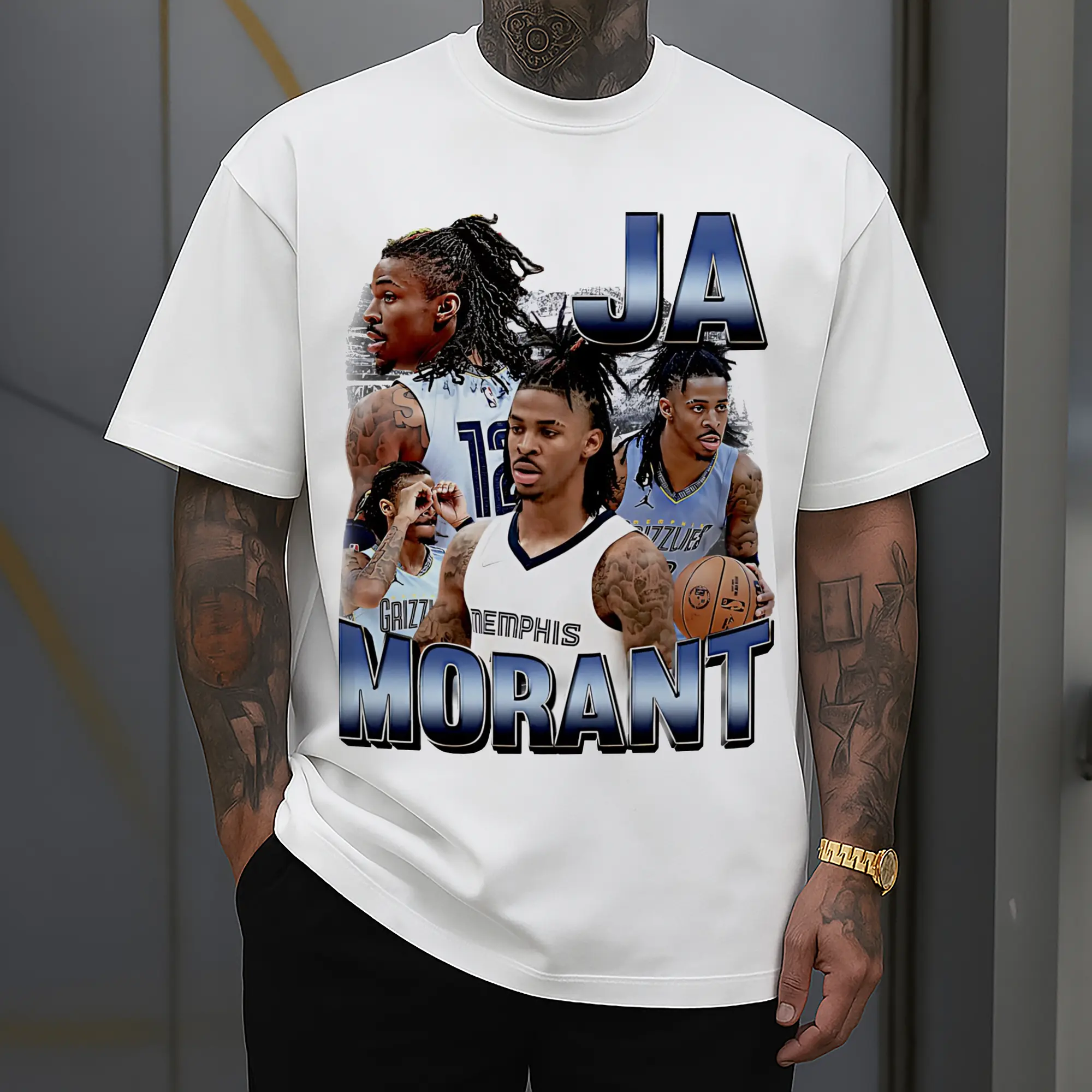 Ja Morant Street King Explosive Grizzlies Graphic Shirt