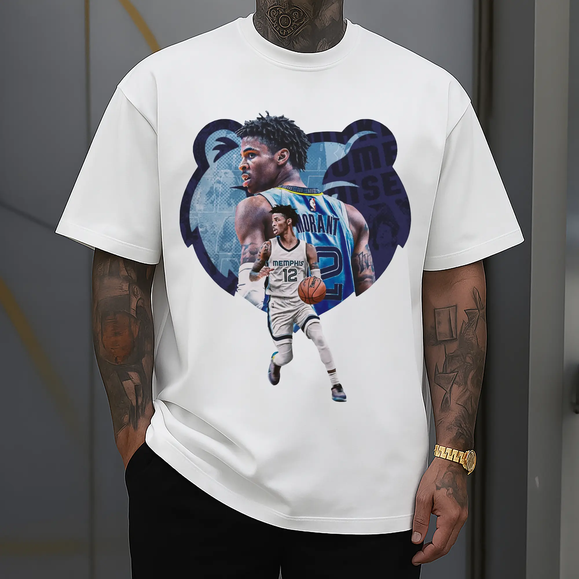 Ja Morant Motion Dribble Graphic Shirt