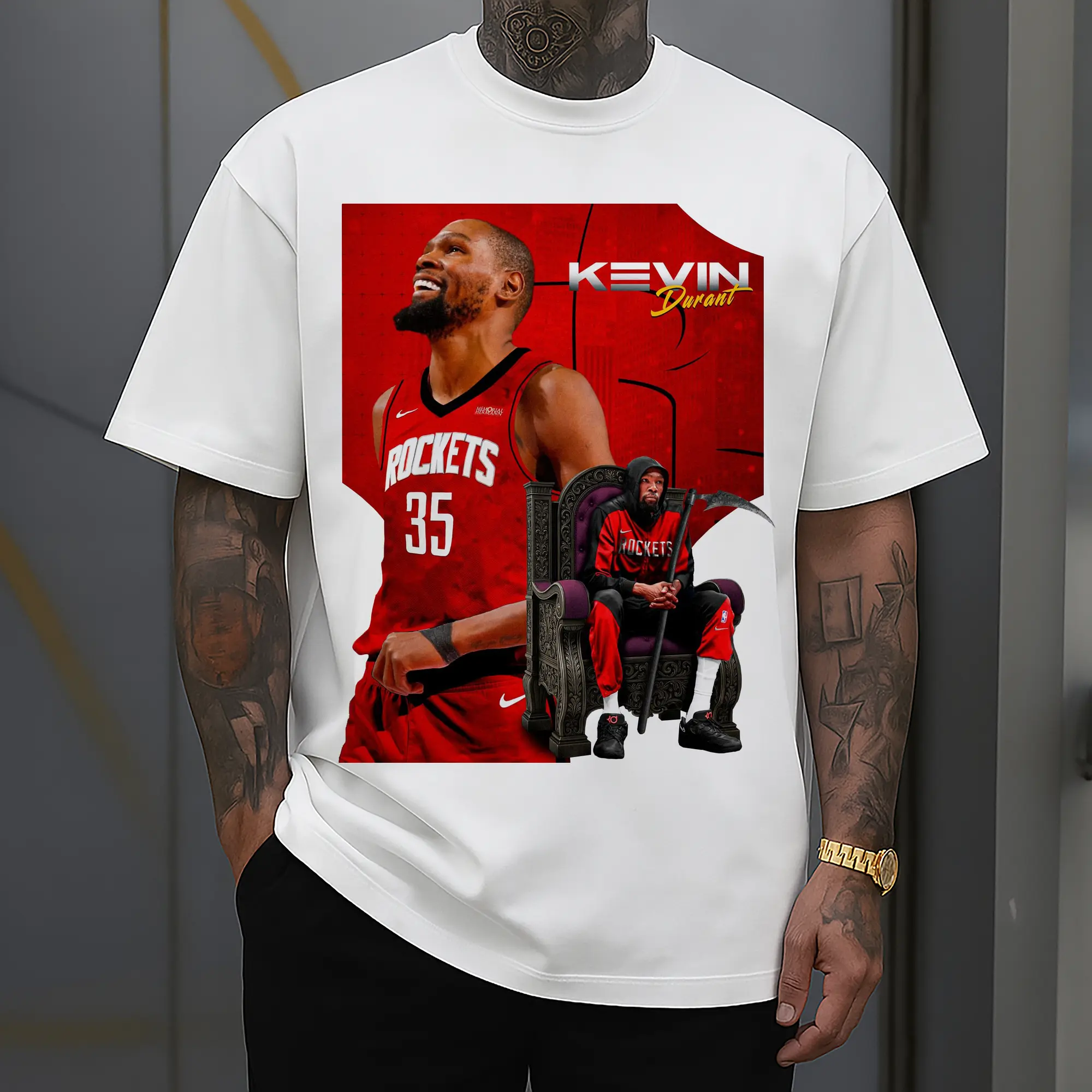 KD Rocket‘s new Grim Reaper Shirt