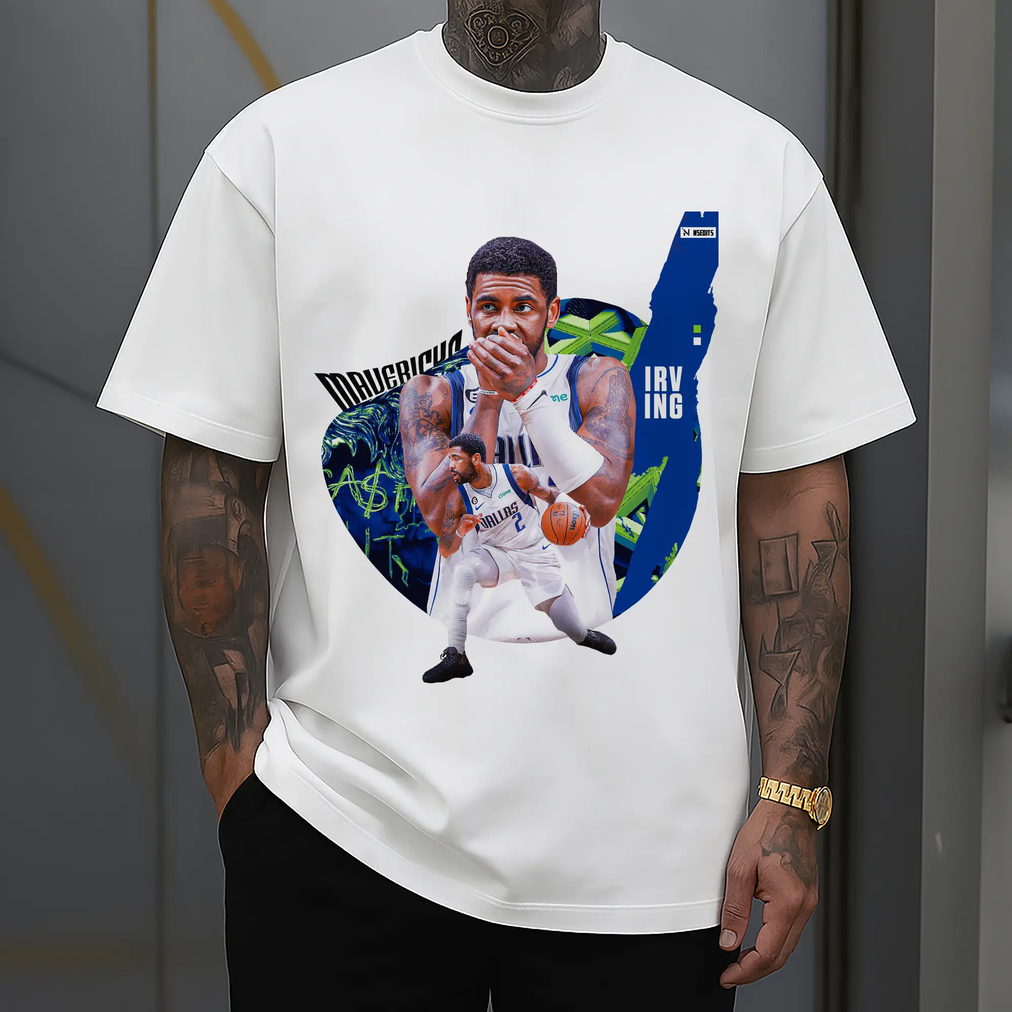 Kyrie Irving Dallas Mavericks Graphic