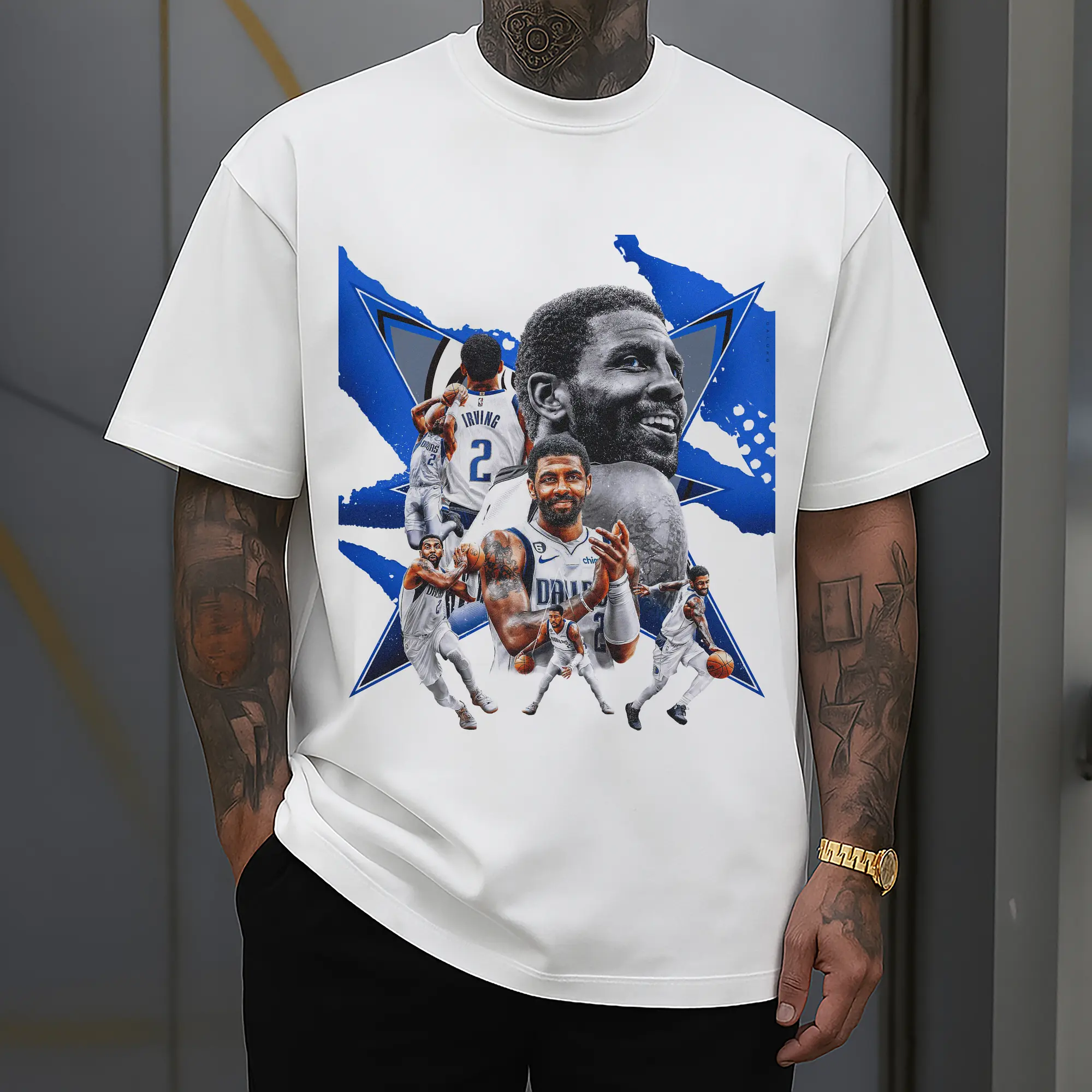 Kyrie Irving Dallas Mavericks  Dynamic Basketball  Shirt