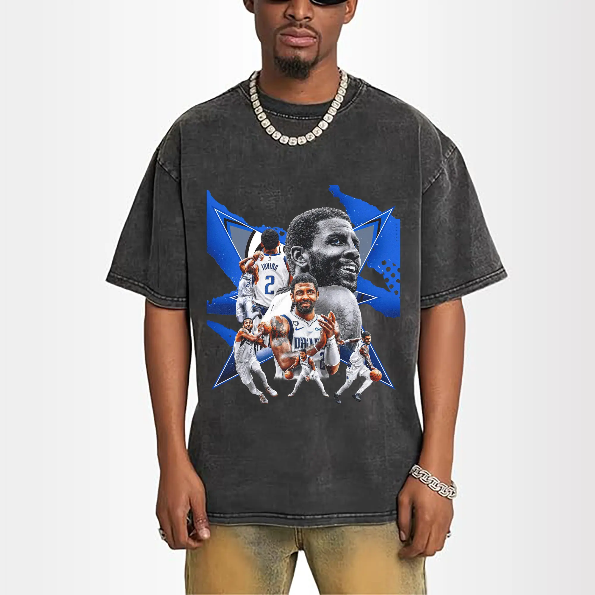 Kyrie Irving Dallas Mavericks  Dynamic Basketball  Shirt