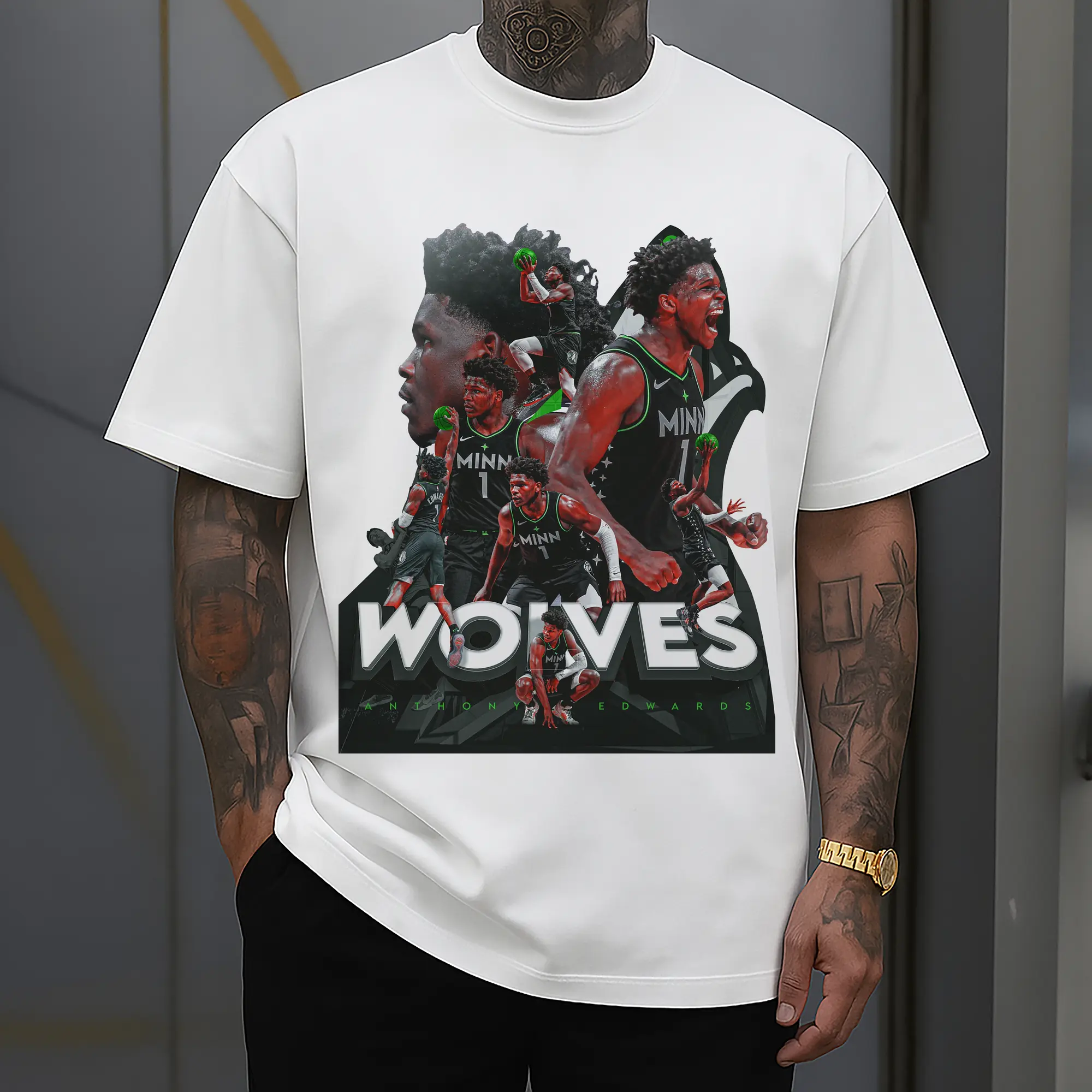 Anthony Edwards Minnesota Timberwolves Basketball Highlights Shirt