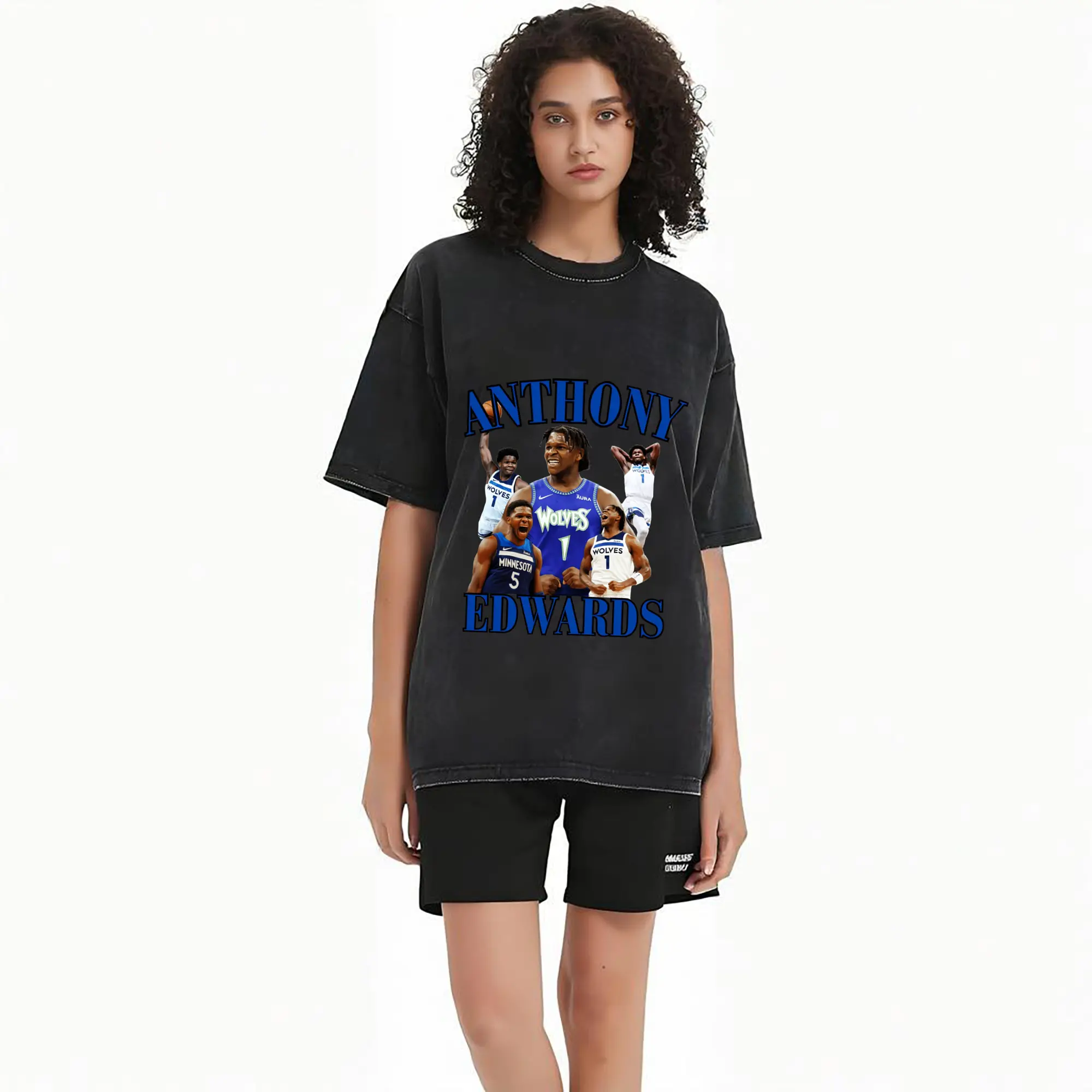 Anthony Edwards Wolves Legacy Shirt– Minnesota #1