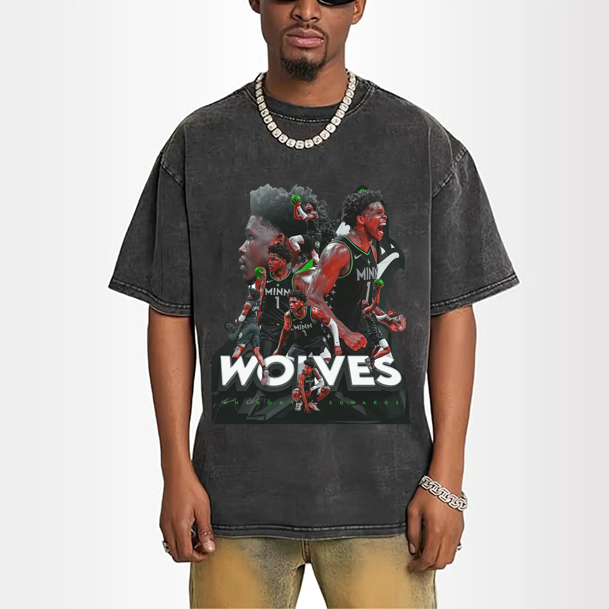 Anthony Edwards Minnesota Timberwolves Basketball Highlights Shirt