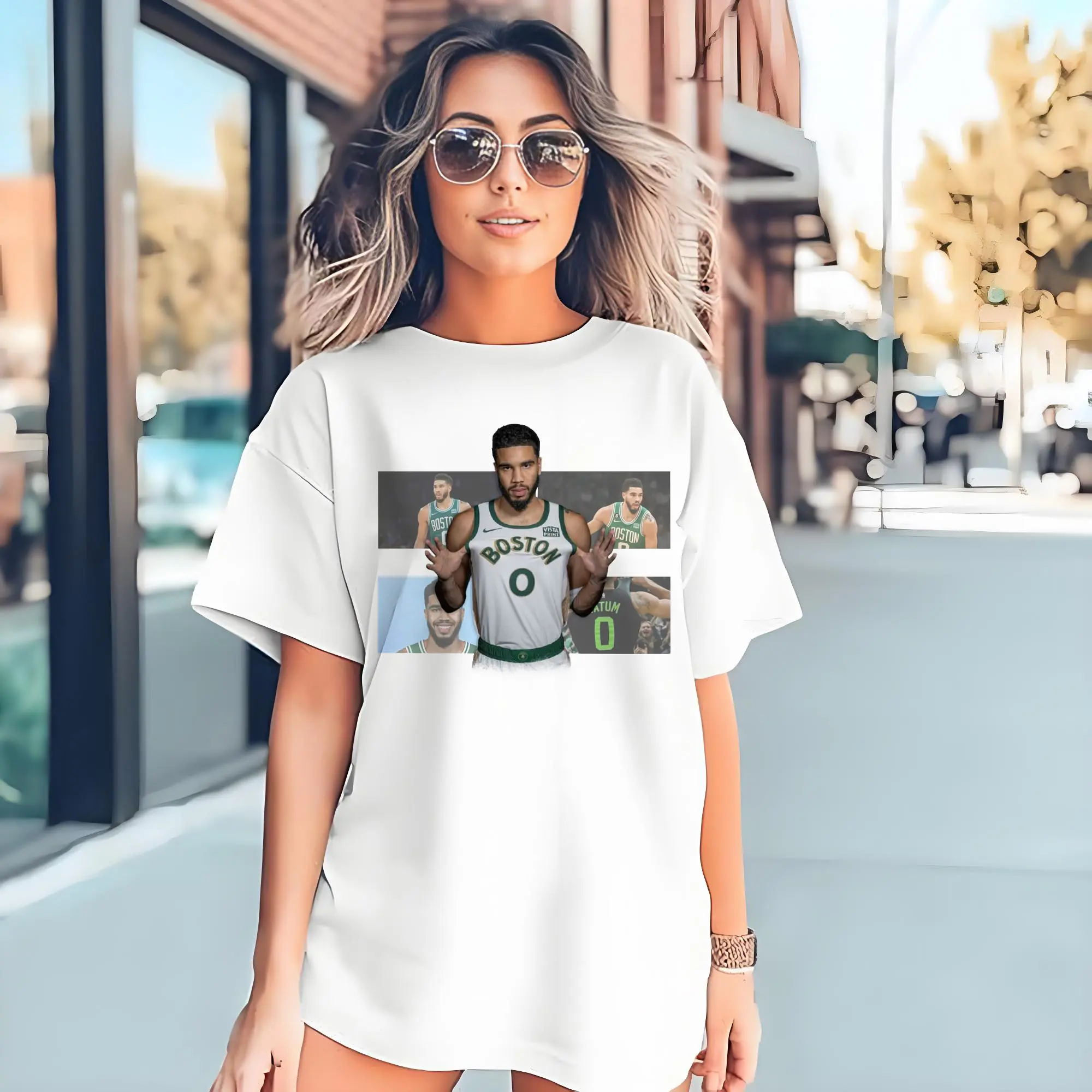 Tatum Signature Graphic Shirt for Celtics Nation
