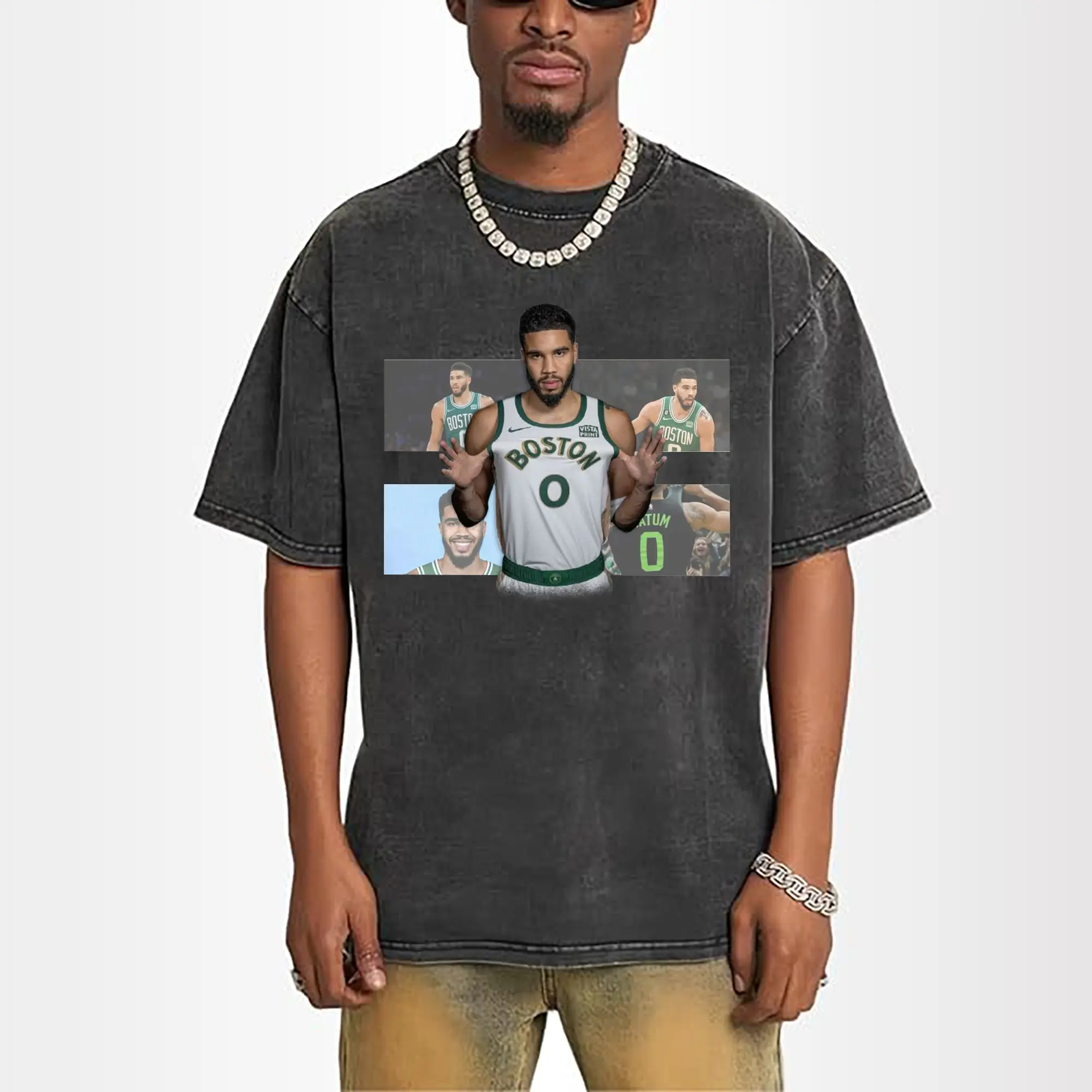 Tatum Signature Graphic Shirt for Celtics Nation