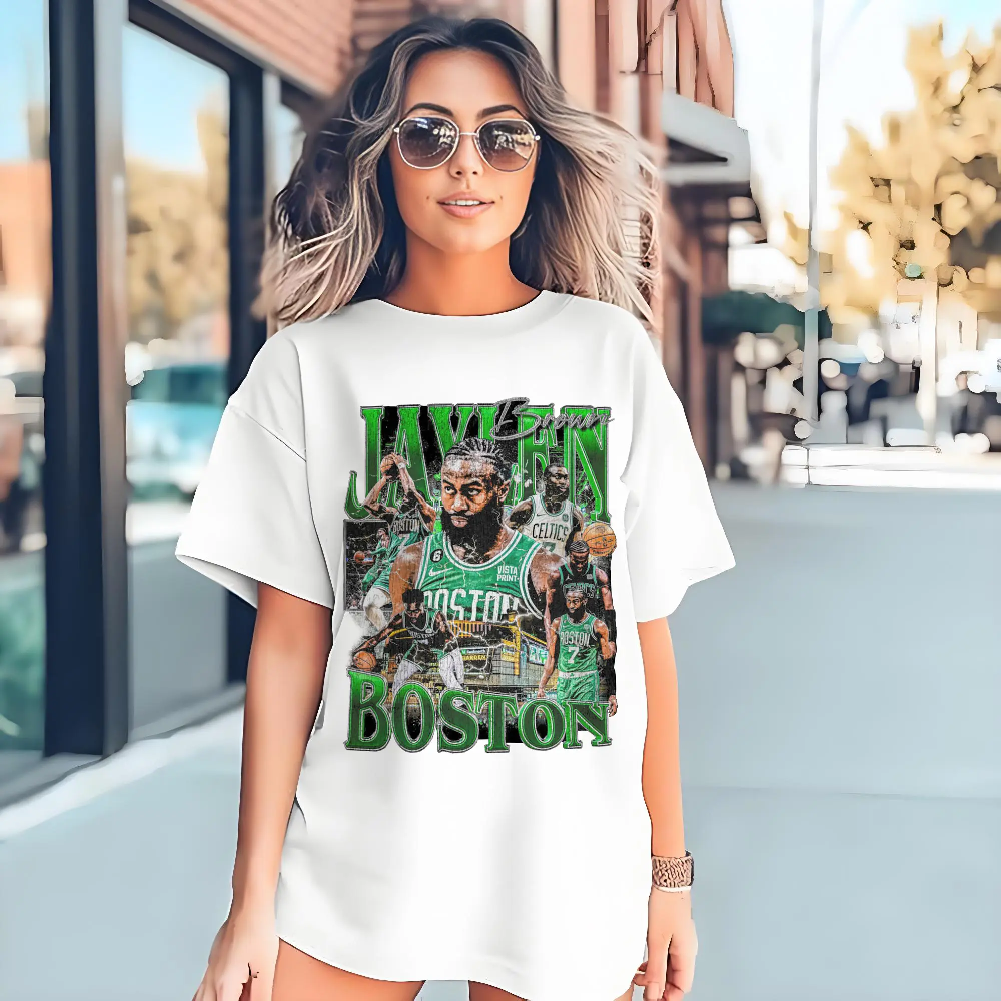“TD Garden Demon” Jaylen Brown Vintage Shirt