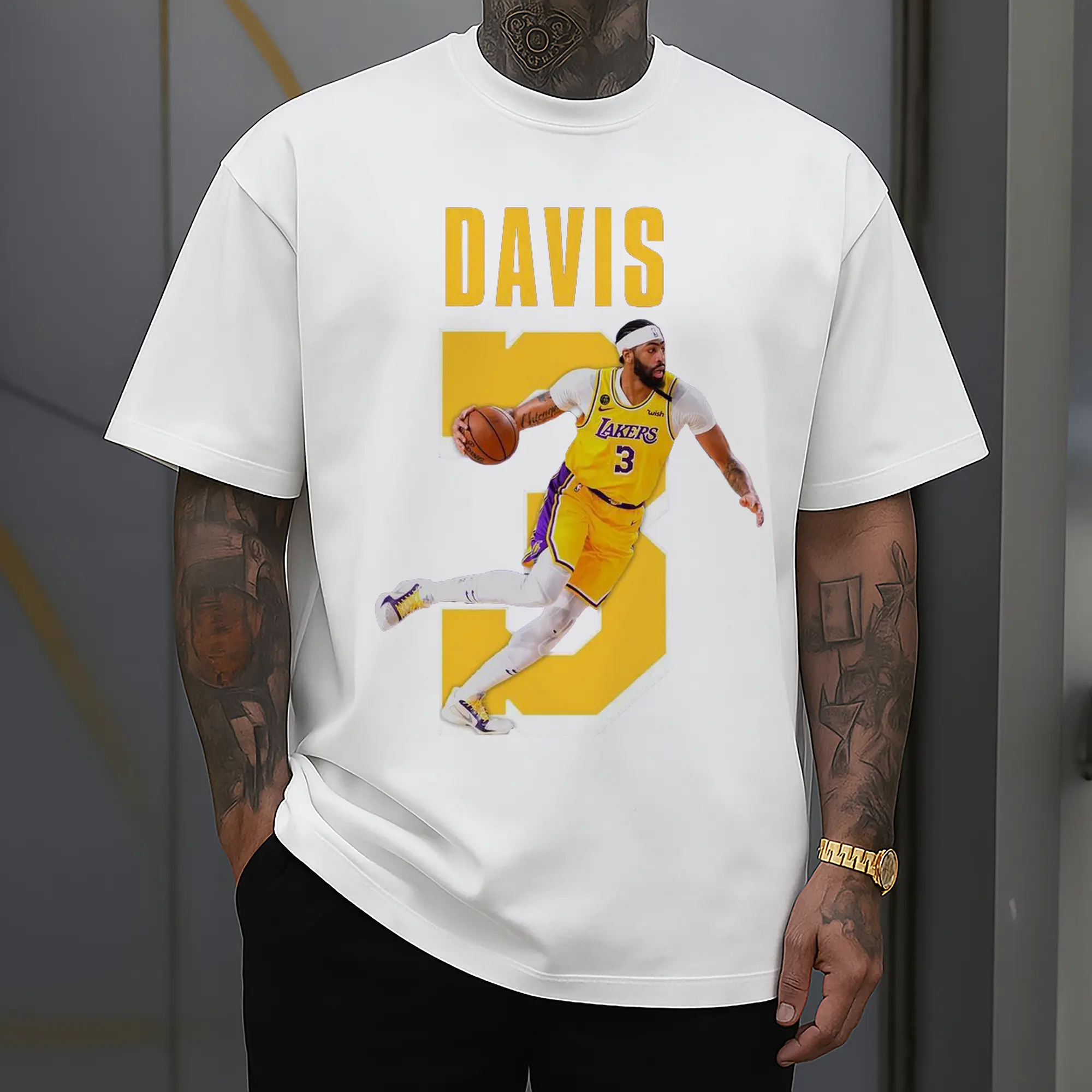 Anthony Davis #3 Lakers Breakthrough Shirt