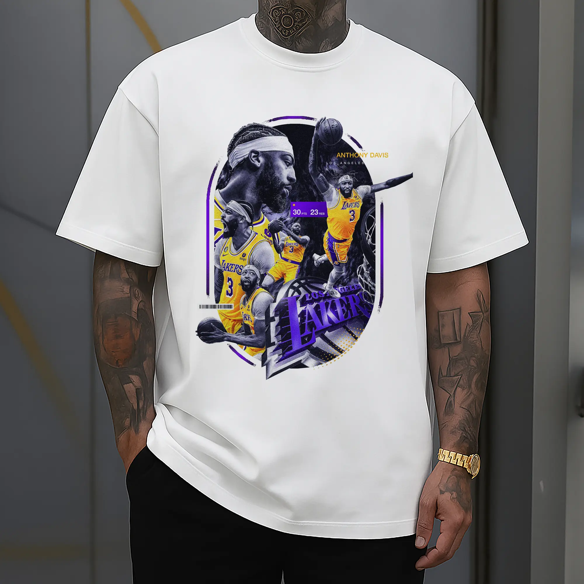 Anthony Davis 30 Points 23 Rebounds Lakers Shirt