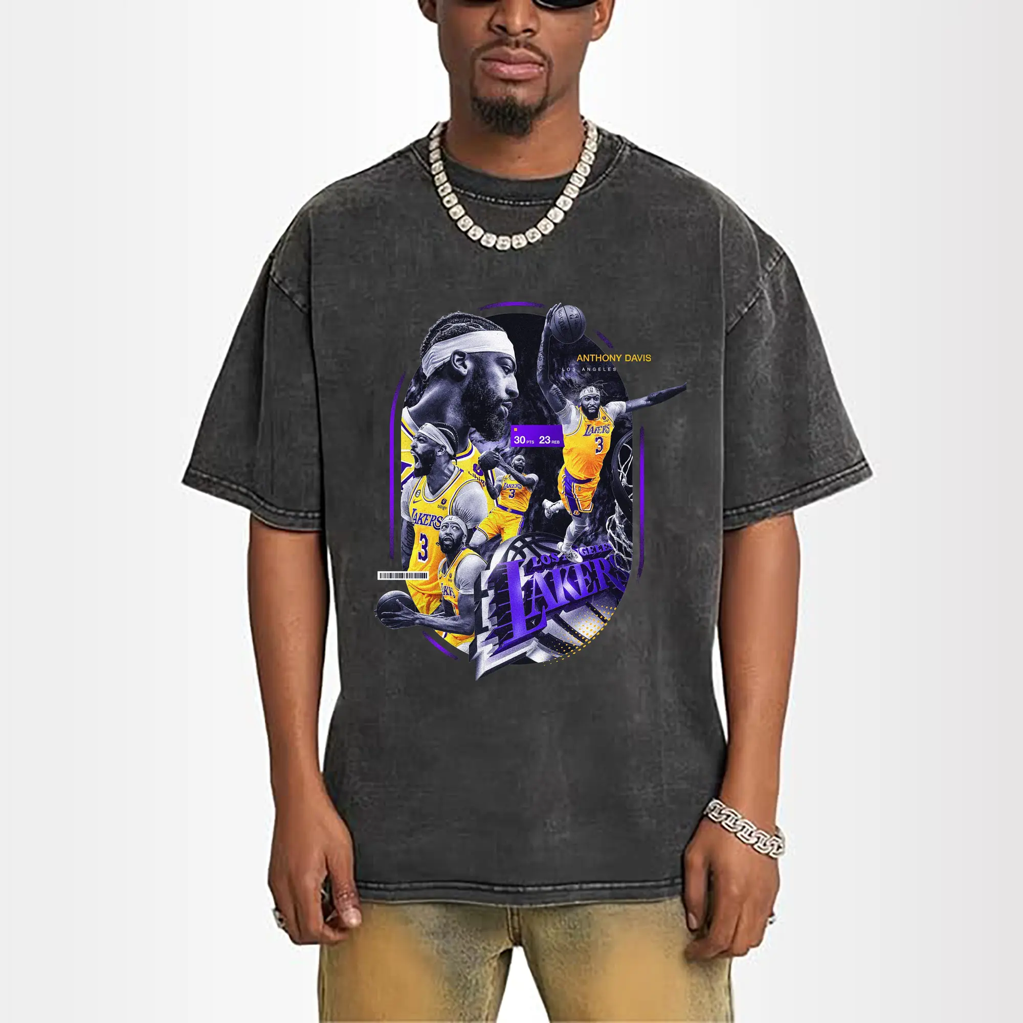 Anthony Davis 30 Points 23 Rebounds Lakers Shirt