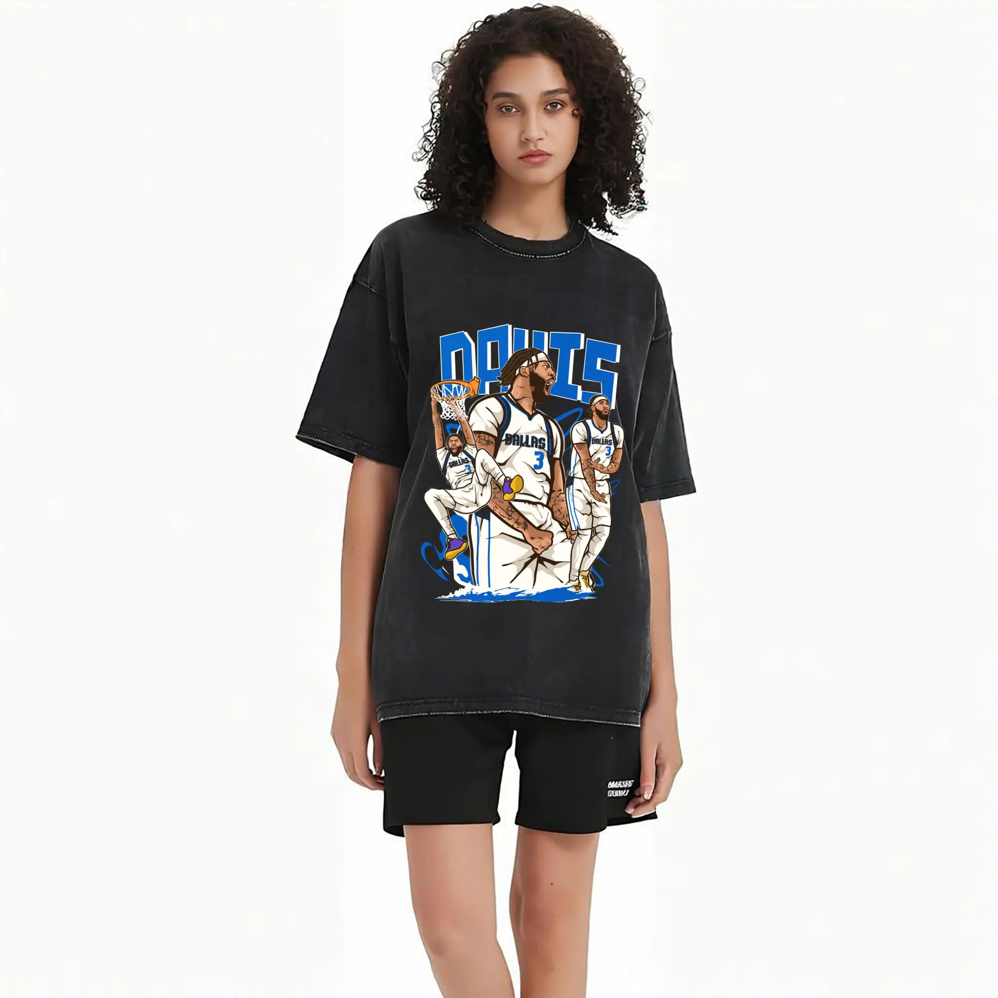 Davis in Dallas #3 Cartoon Slam Art T-Shirt