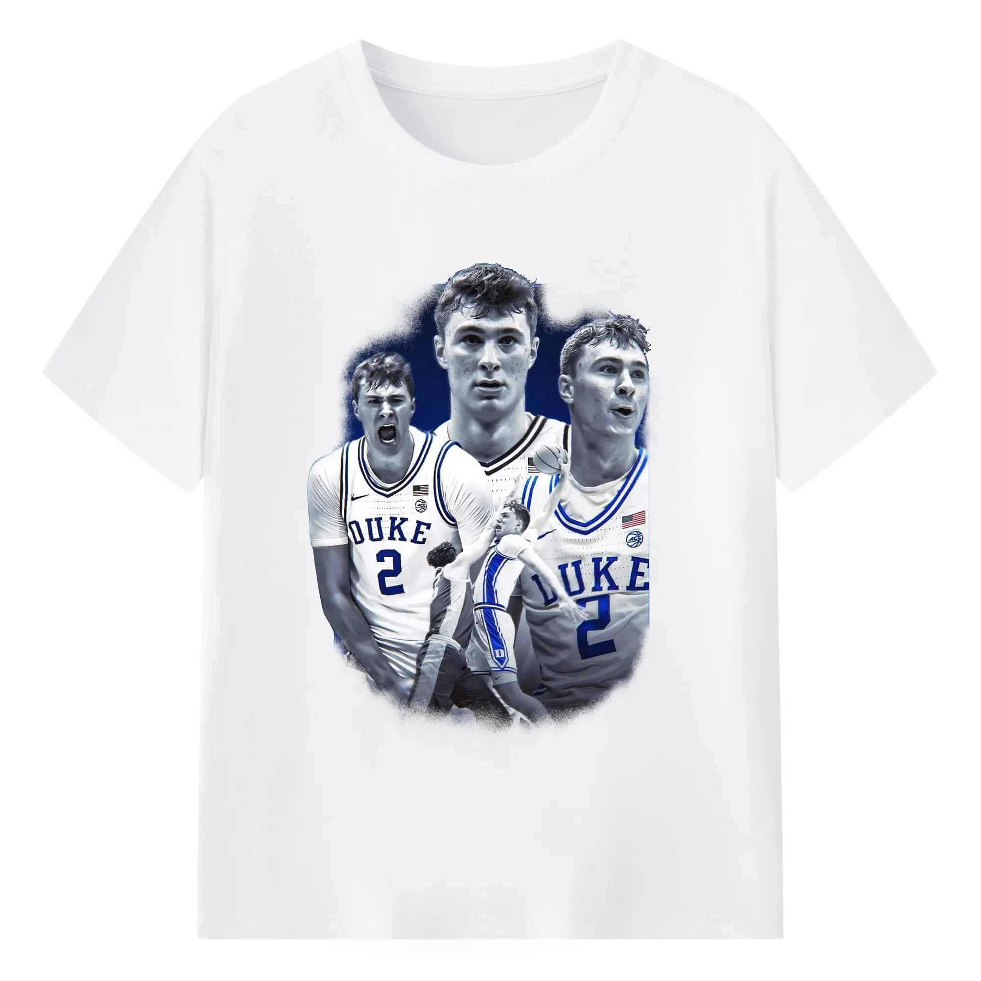 Cooper Flagg The Awakening of America’s Future #2 Shirt - 180g Cotton T-Shirt With Front Heat Transfer Print – Soft, Lightweight, Fitted Design – Comfortable Casual Wear For Sports & Everyday Use