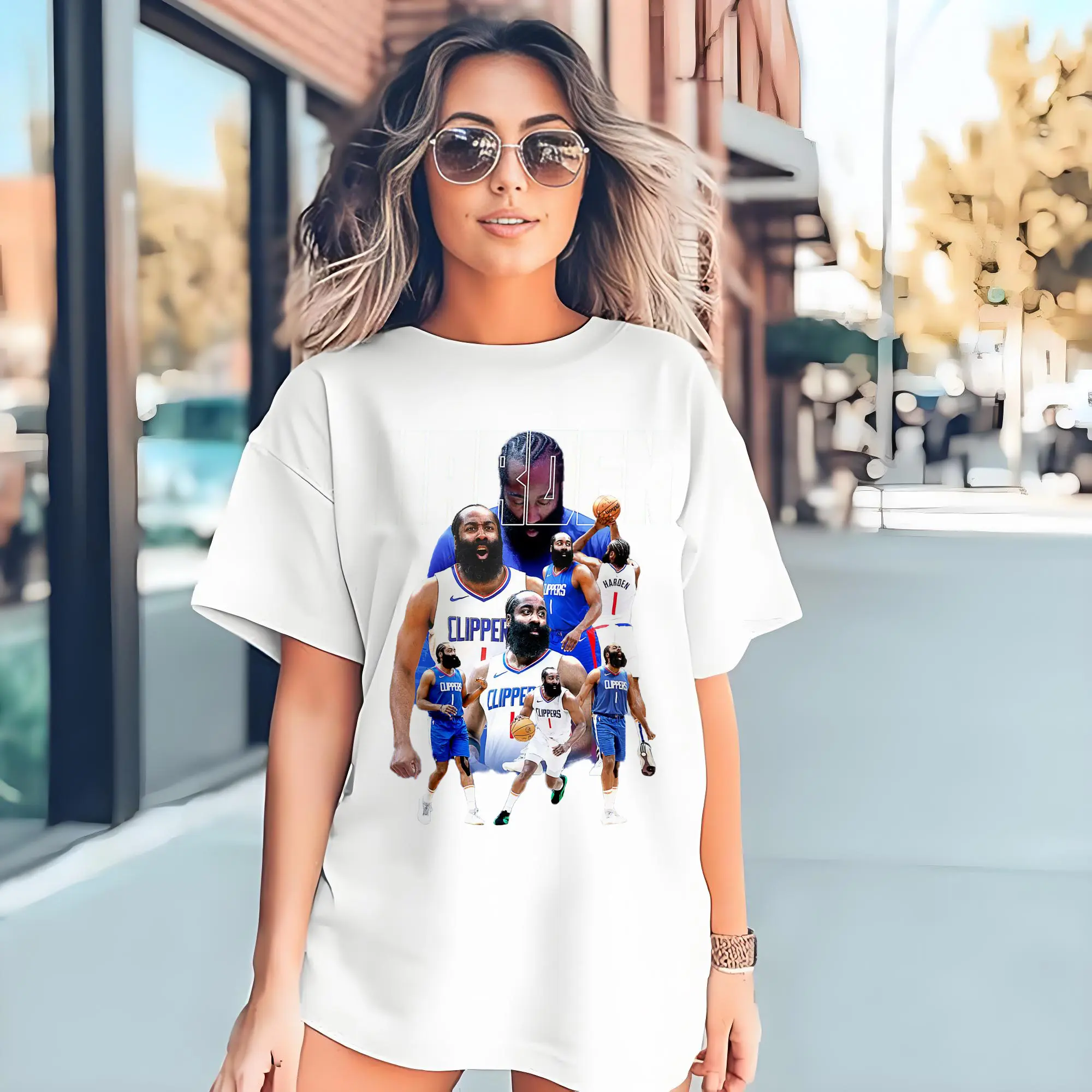 James Harden #1 LA Clippers Shirt
