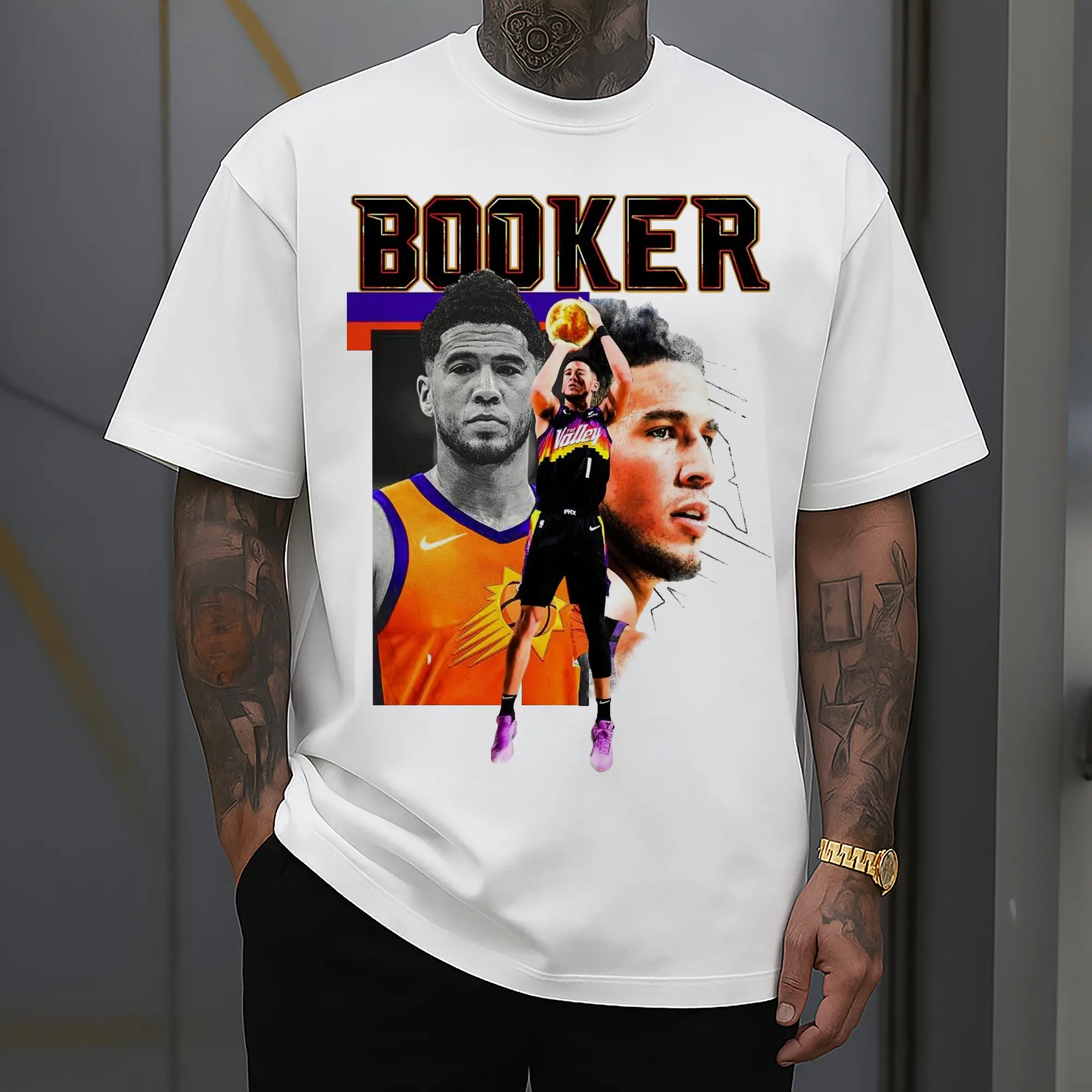 Devin Booker Jump Shot Poster Shirt