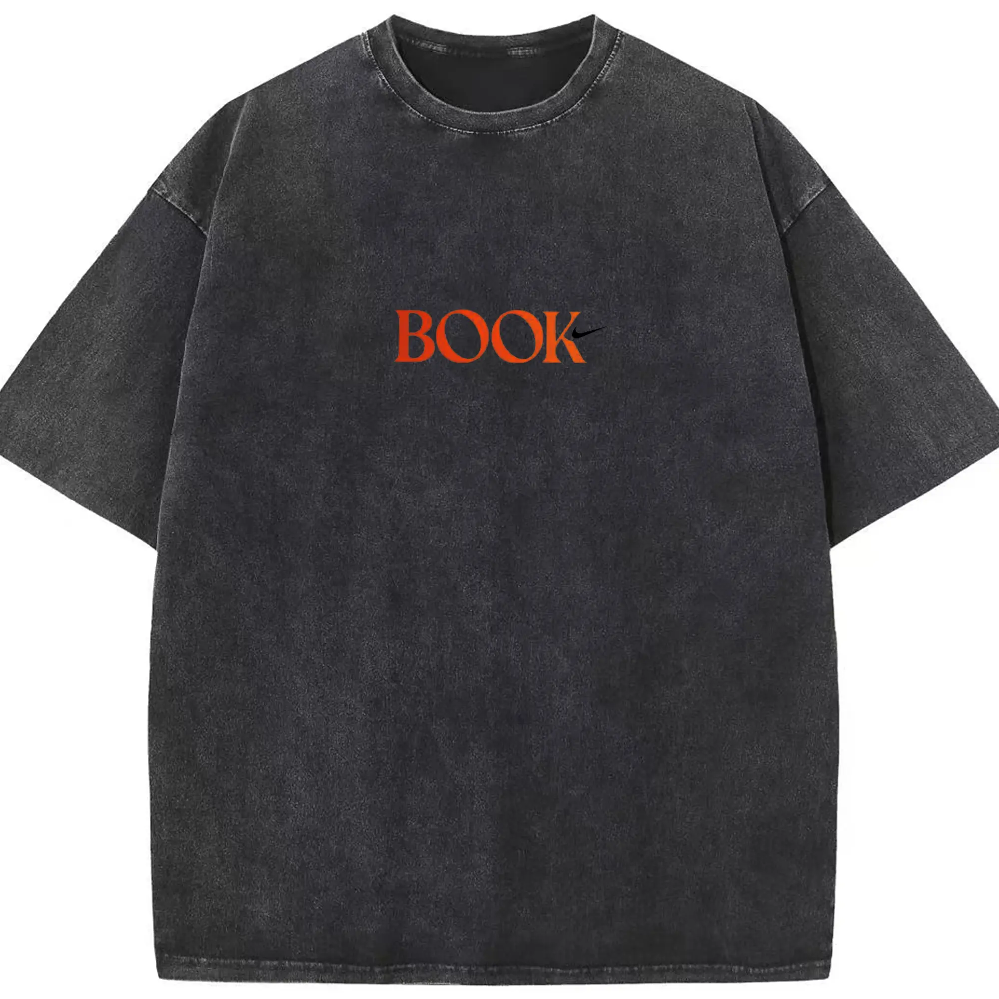 Devin Booker Suns personal logo - Washed Vintage Look 230g Cotton Oversized T-Shirt With Front Heat Transfer Print – Soft, Lightweight, Stylish Fit – Comfortable Casual Wear For Sports & Everyday Use
