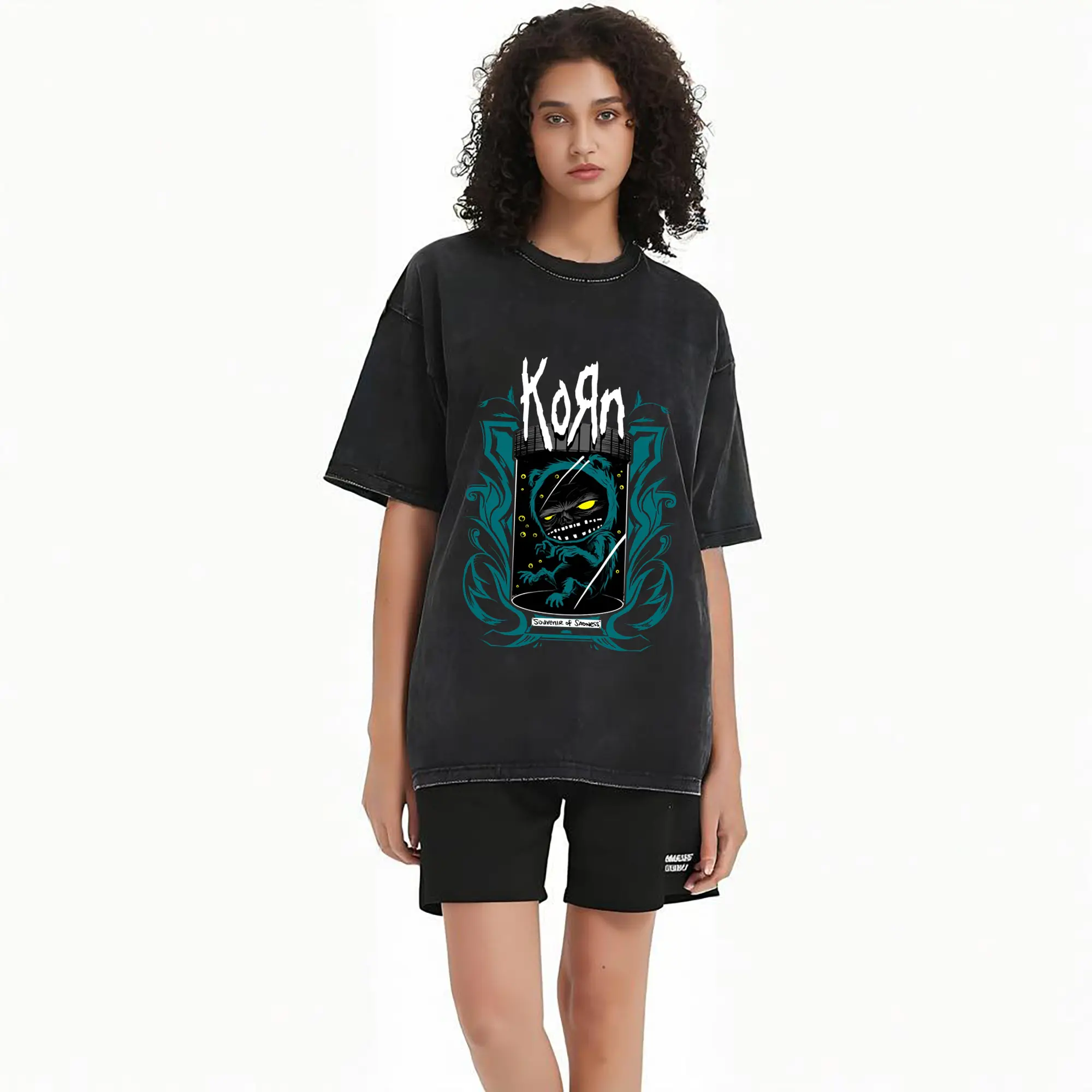 Korn Dark Fantasy Alternative Rock DIY Shirt