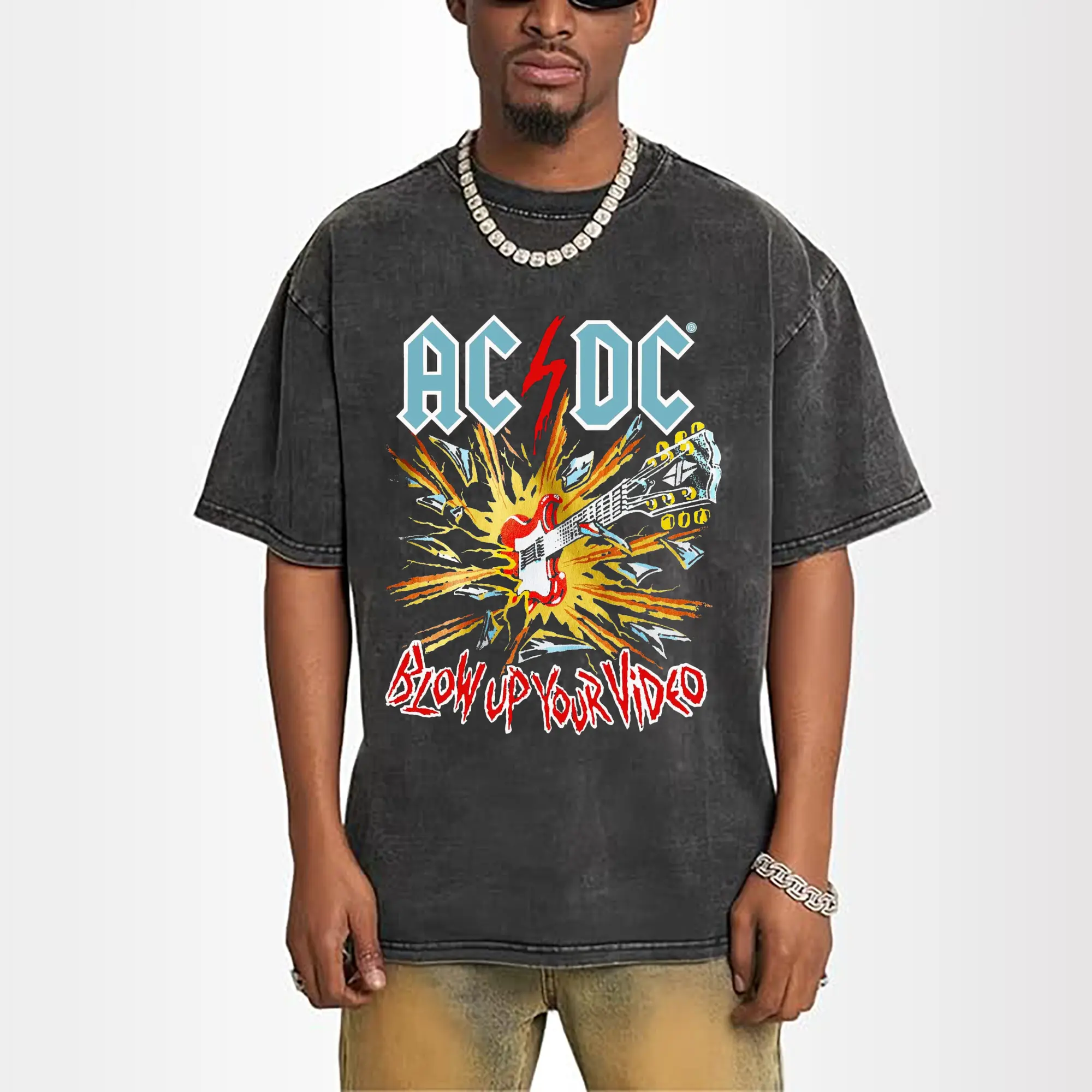 ：AC/DC Hard Rock Album “Blow Up Your Video” DIY