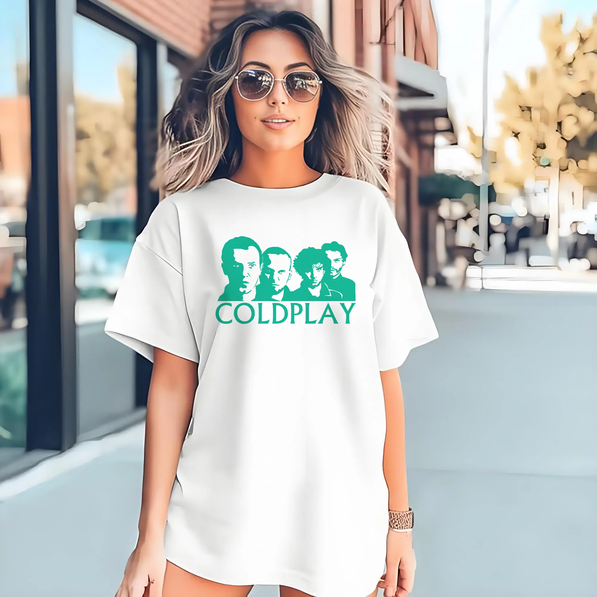 Coldplay Tiffany color Logo DIY