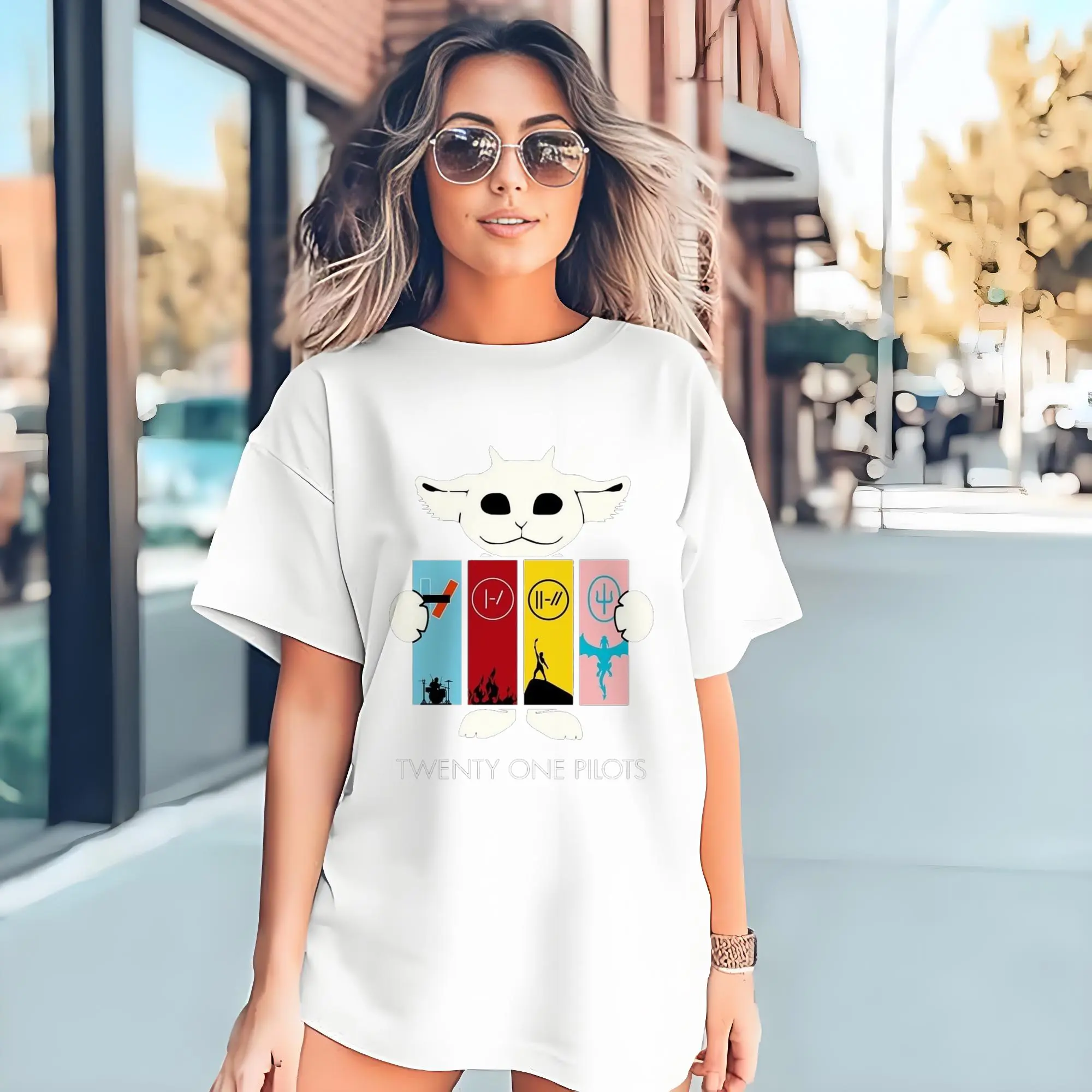 Twenty One Pilots Monster Cartoon Rock DIY