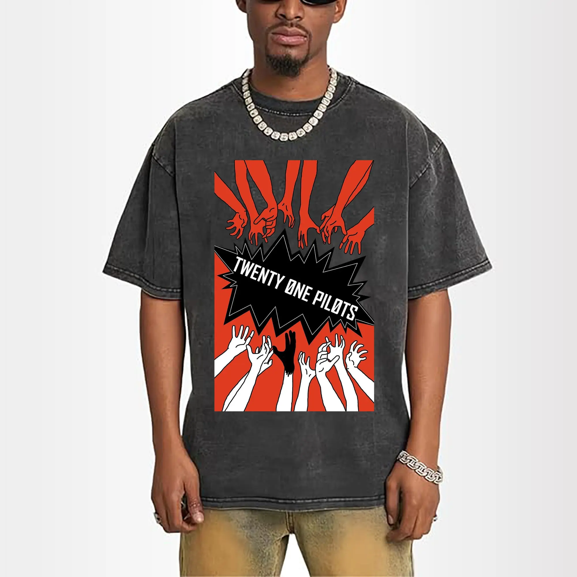 Twenty One Pilots Comic Art Rock DIY